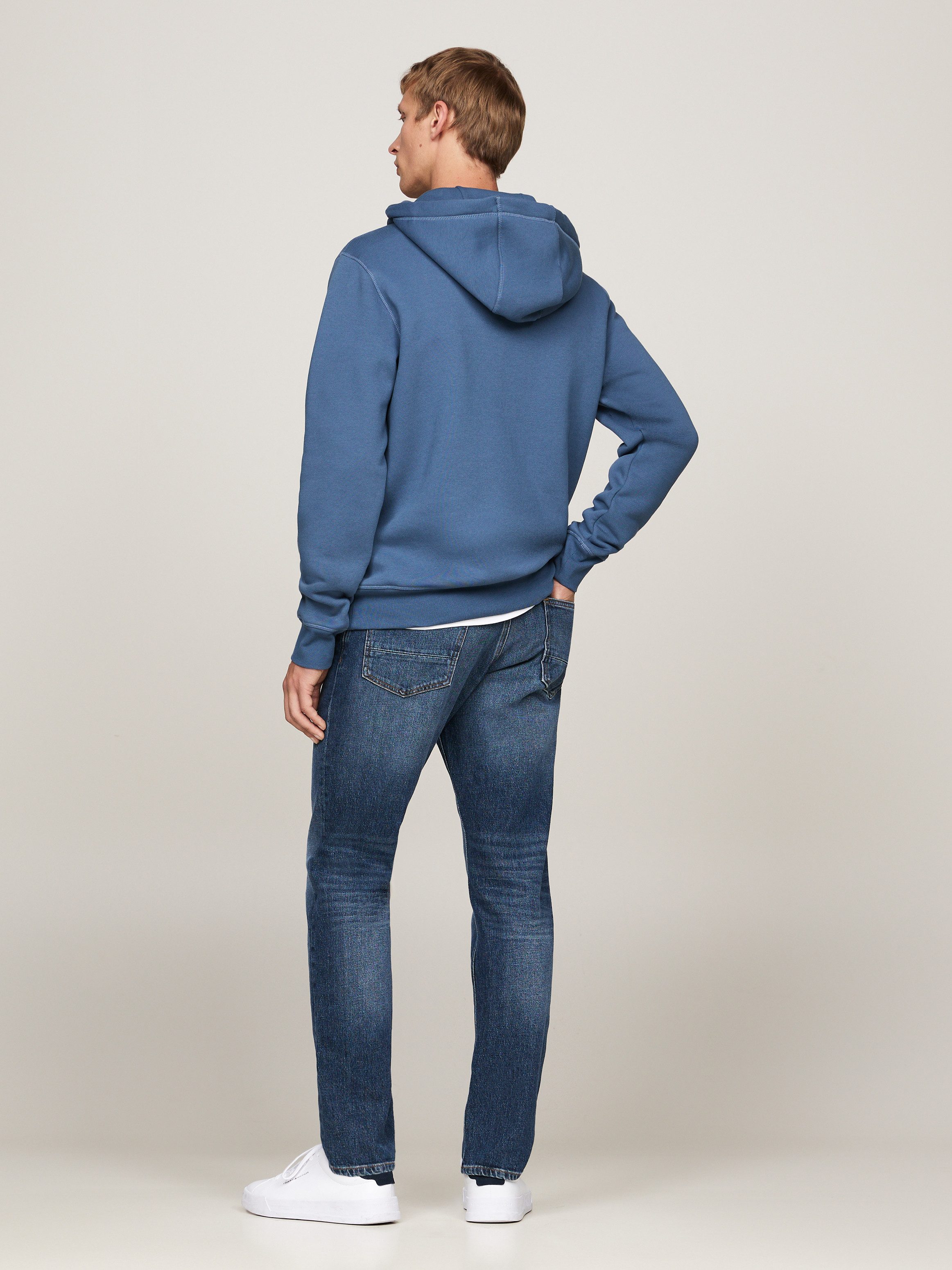 Tommy Hilfiger Hoodie TOMMY LOGO HOODY met capuchon en kangoeroezak