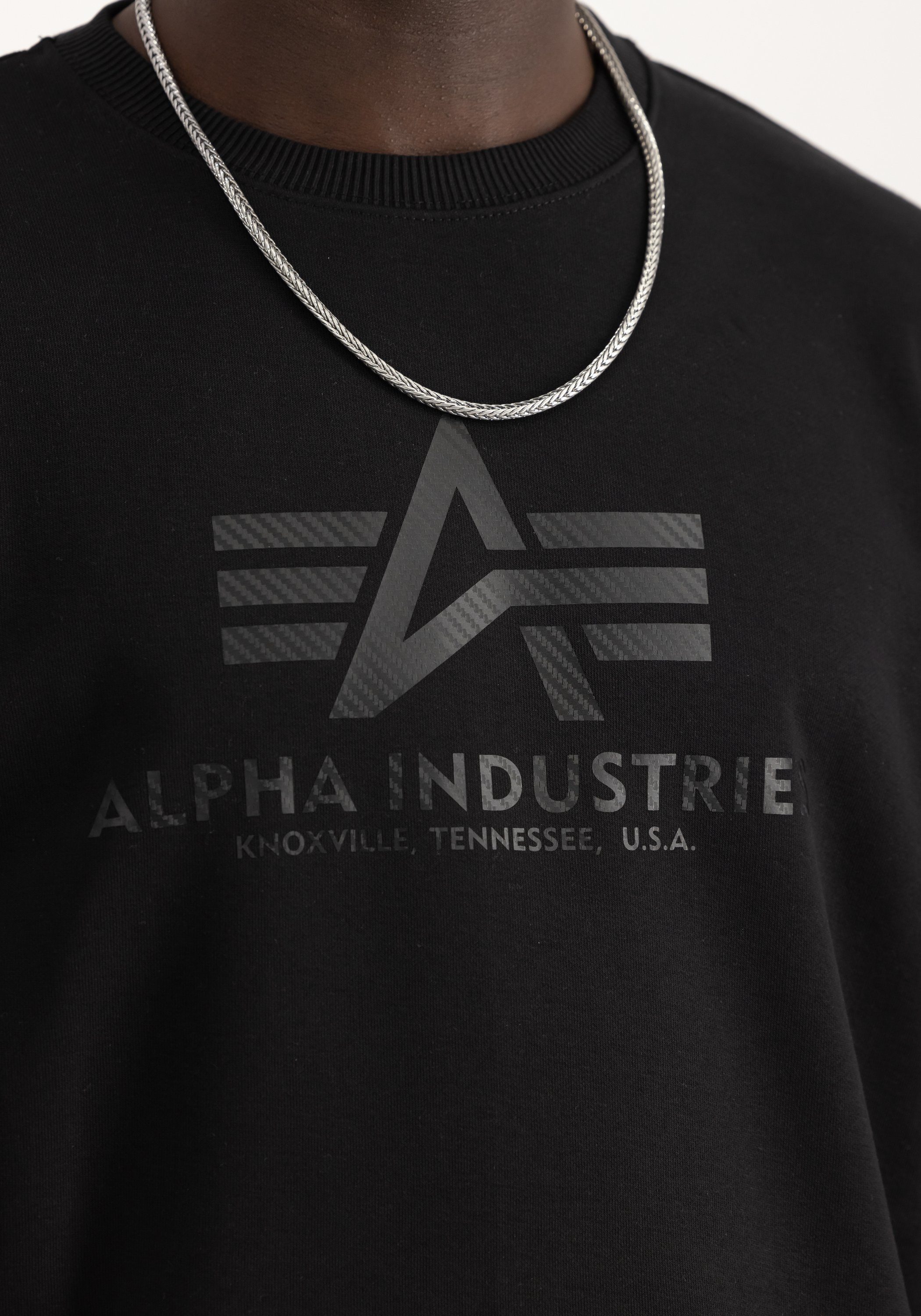 Alpha Industries Sweater Alpha Industries Men - Sweatshirts Basic Sweatshirt Carbon