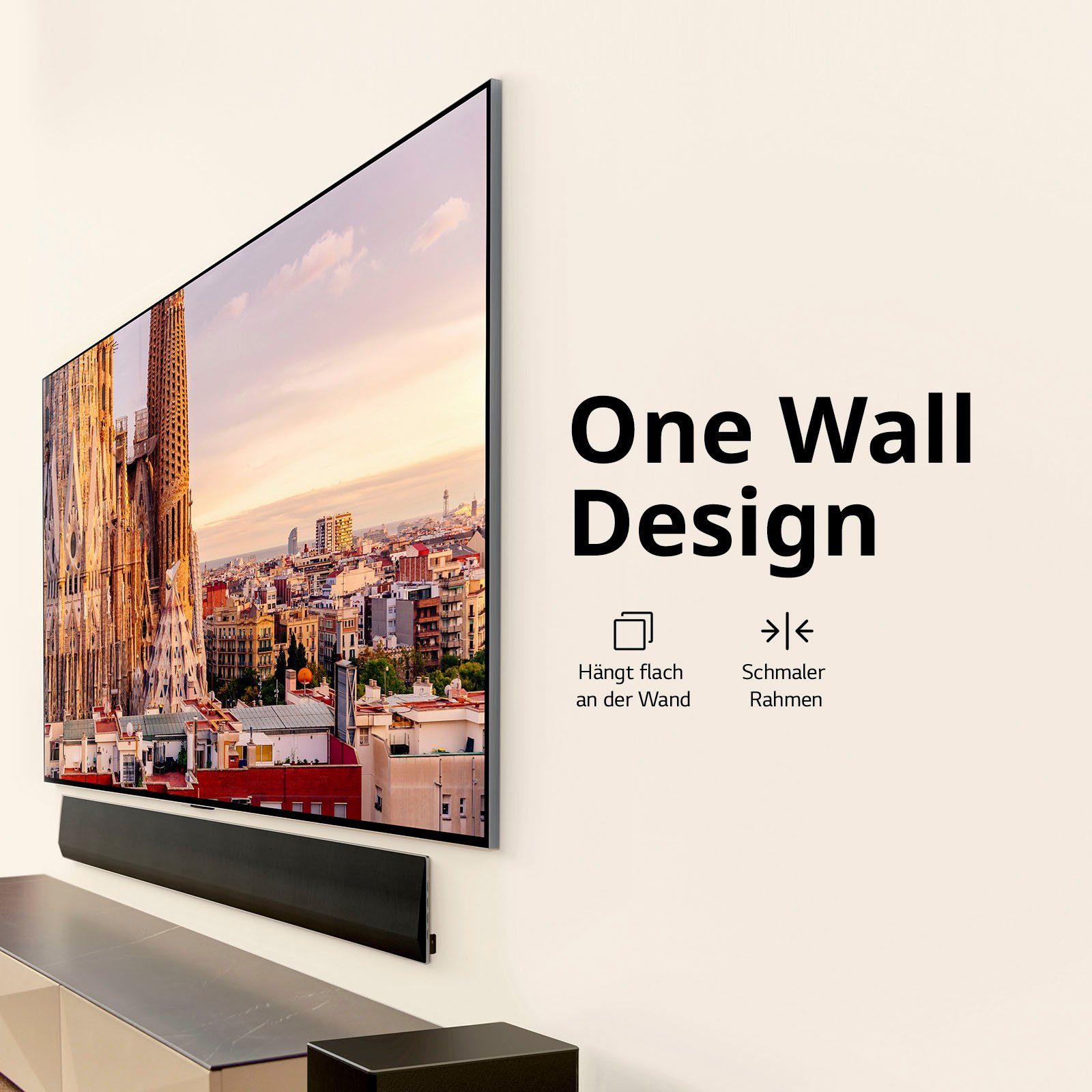 LG OLED-TV OLED55G39LA, 139 cm / 55", 4K Ultra HD, Smart TV, OLED evo, α9 Gen6 4K AI-processor, Brightness Booster Max