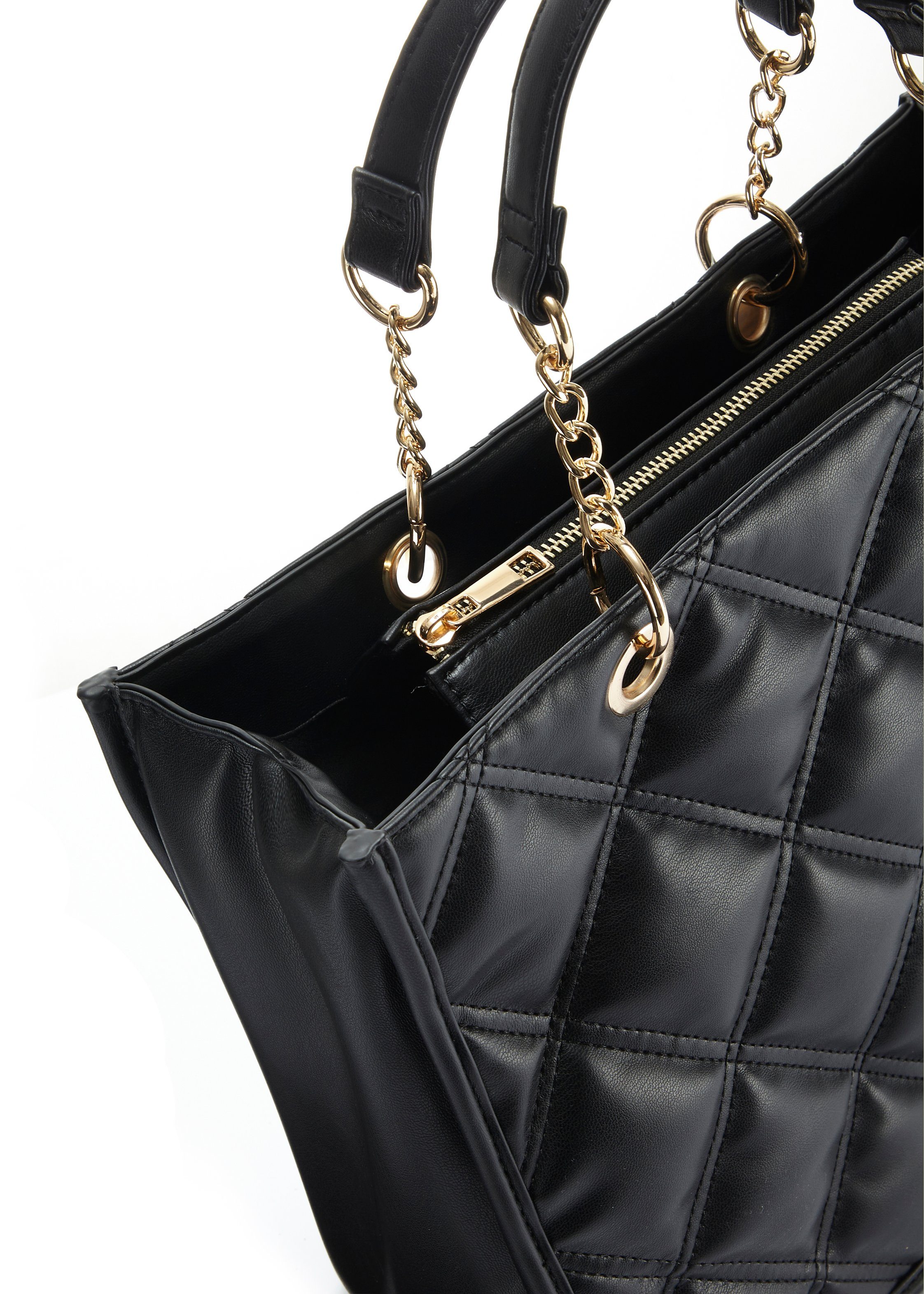 Vivance Handtas Tas met stiksels schoudertas minibag vegan