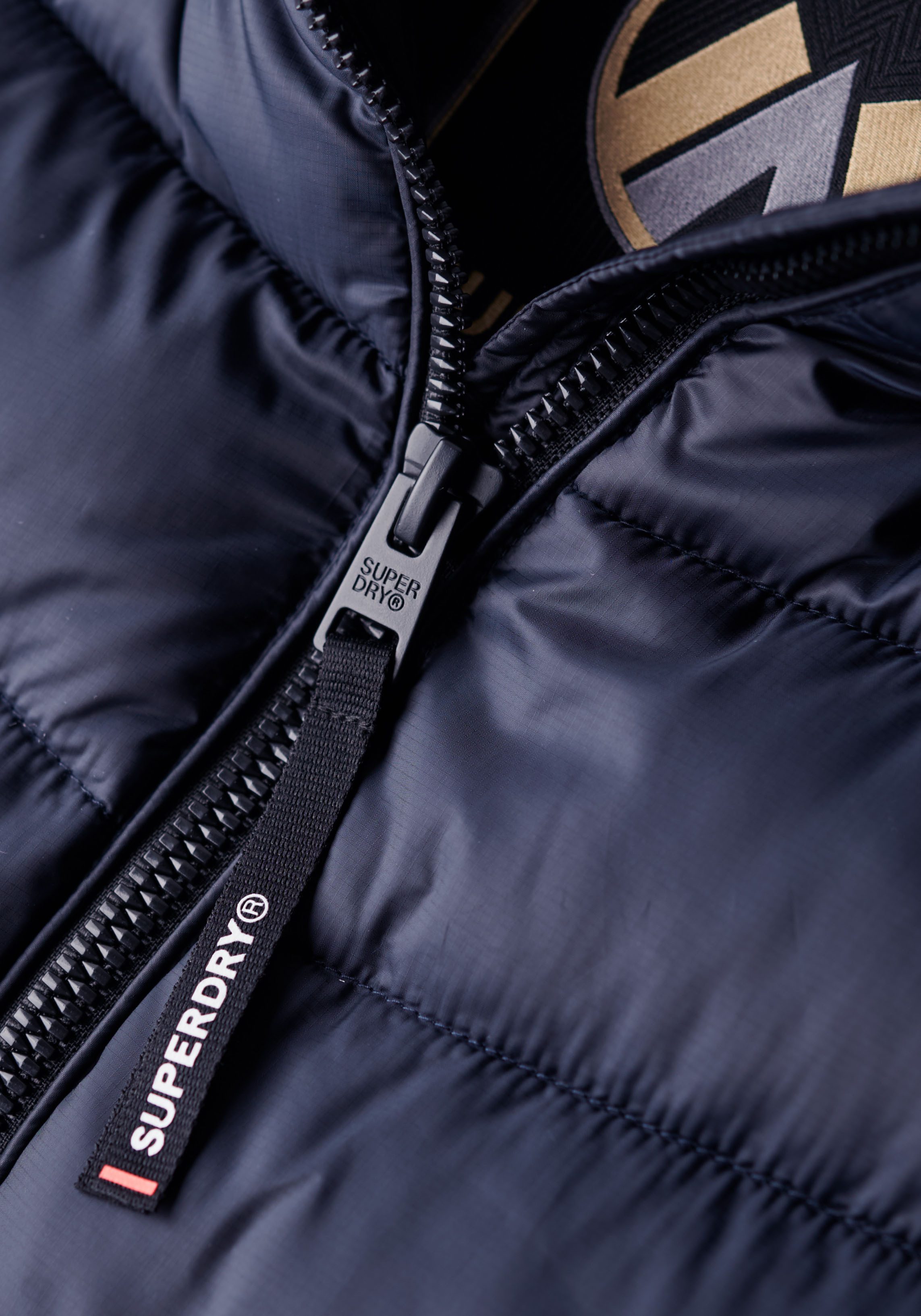 Superdry Bodywarmer HOODED FUJI QUILT PADDED GILET
