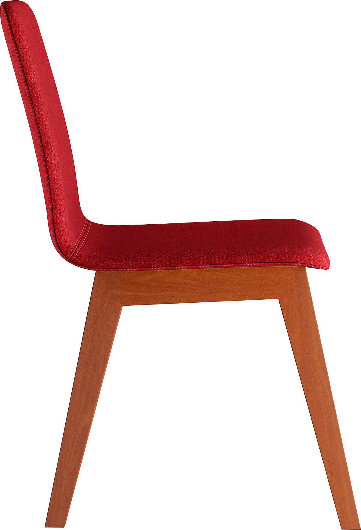 INOSIGN Stoel Sandy met verschillende stoelpootkleuren en kleurvarianten, zithoogte 47 cm (2 stuks)