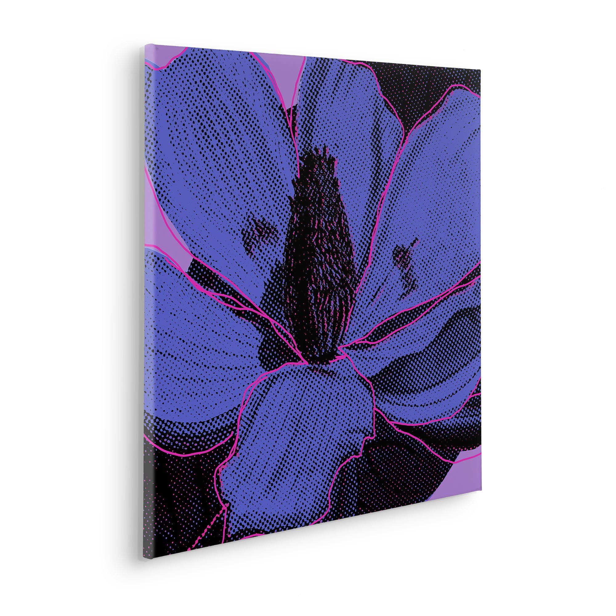 Komar Artprint op linnen Purple Fusion - Afmeting 60 x 60 cm (1 stuk)