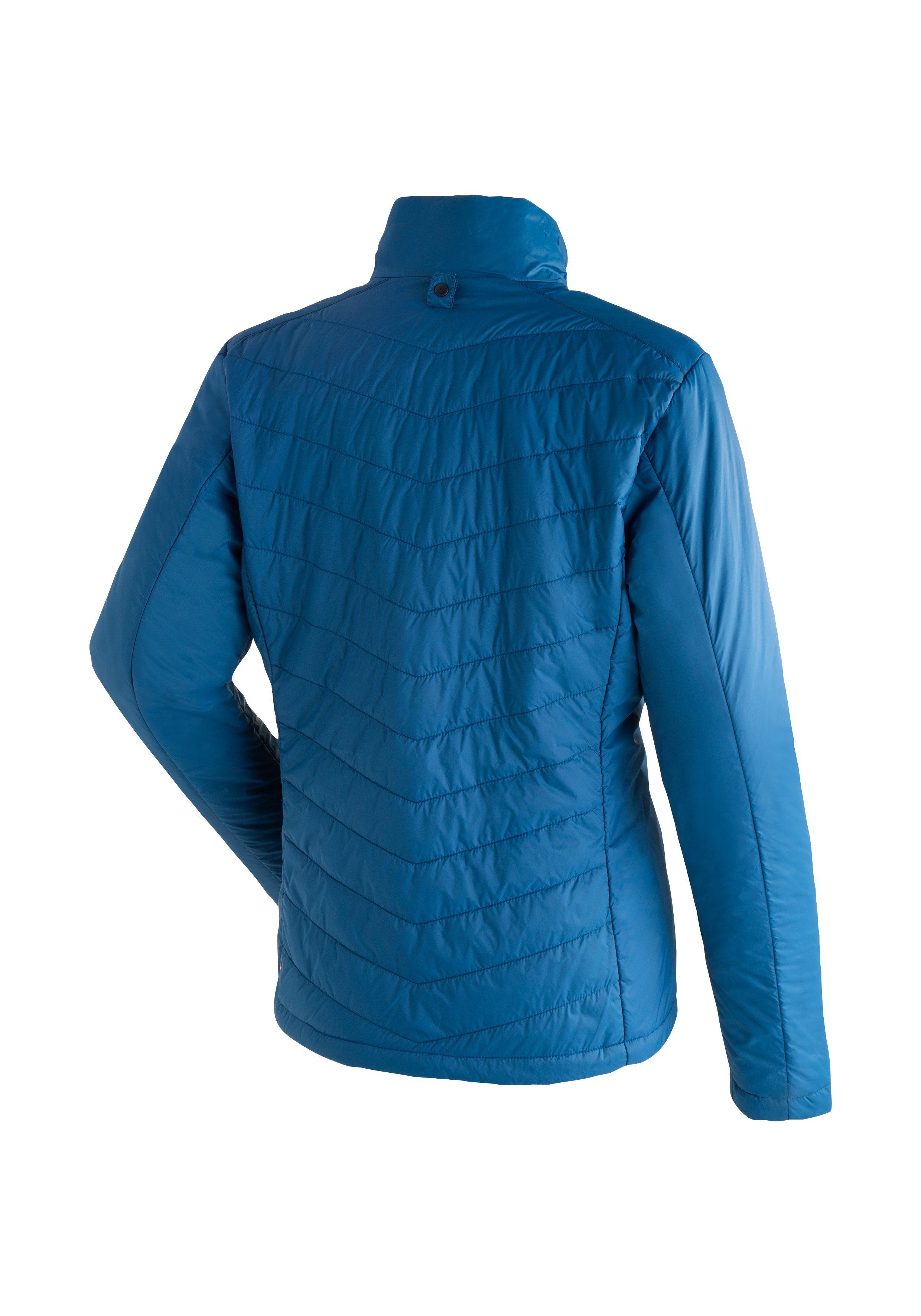 Maier Sports Outdoorjack Ribut Long W Dames wandeljas, ademend en waterdicht, regenjas met capuchon