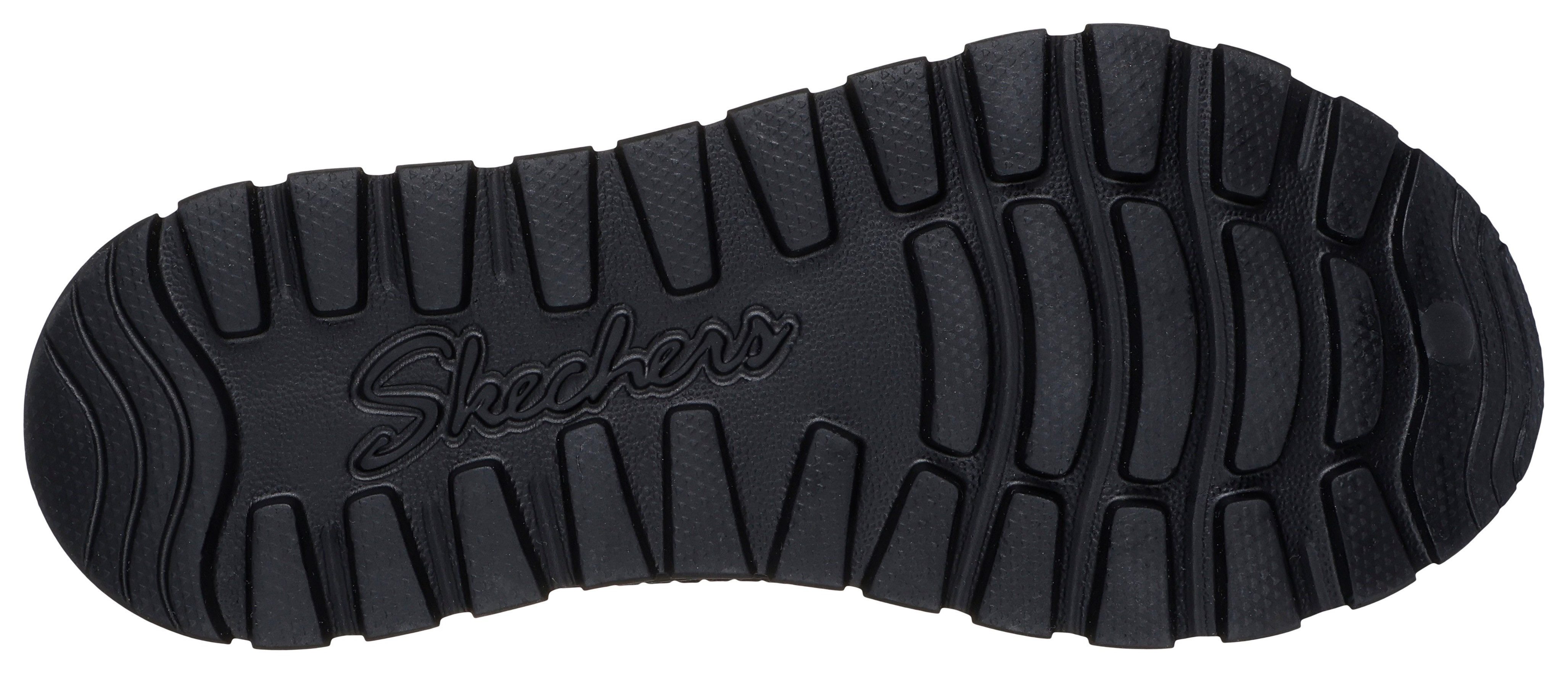 Skechers Sandalen ARCH FIT FOOTSTEPS-SUNNY DAYS , plateau sandaal, zomerschoen met klittenband