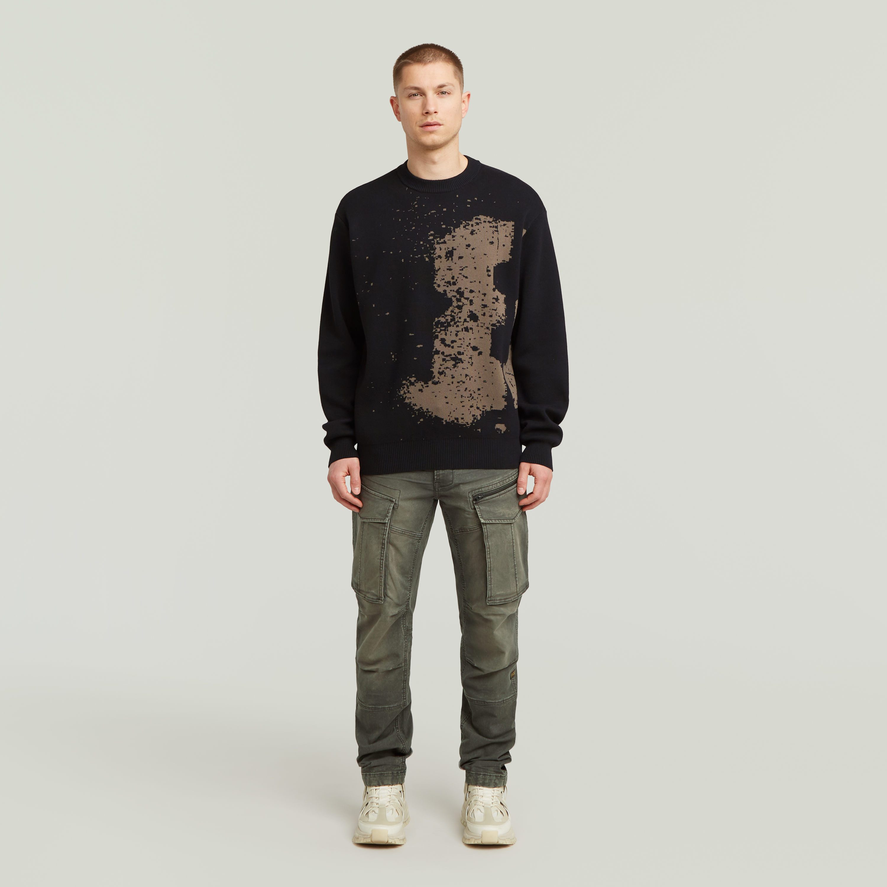 G-Star RAW Cargobroek Hose Rovic zip 3D regular tapered