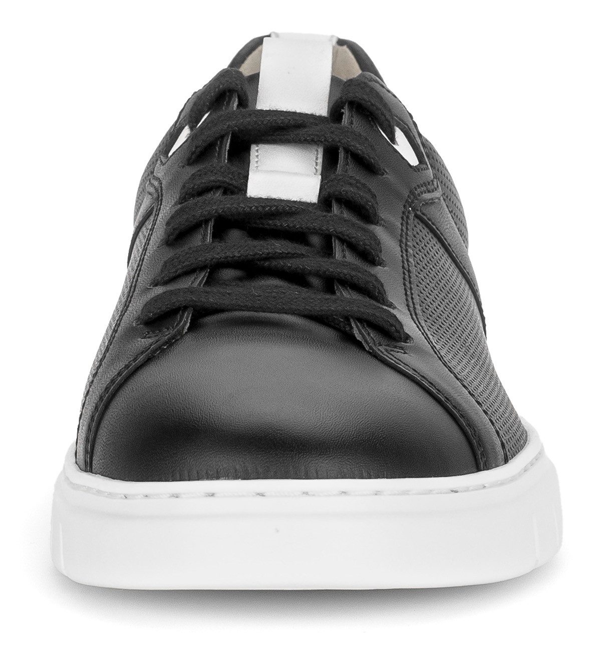 Pius Gabor Plateausneakers , vrijetijdsschoen, lage schoen, veterschoen met perforatie, breedte g