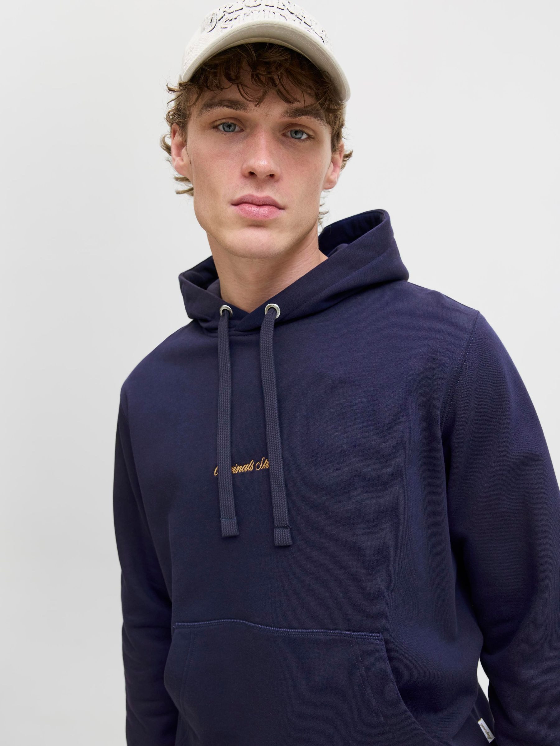 Jack & Jones Hoodie JORNORREBRO EMB SWEAT HOOD NOOS