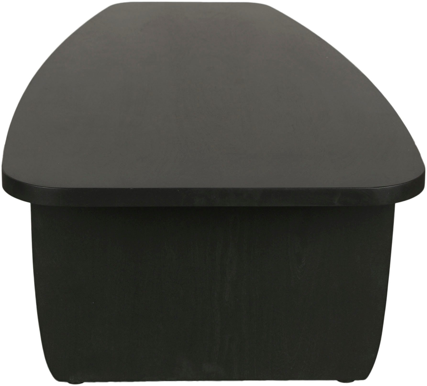 byLIVING Salontafel BOLT Vrijvorm tafel in zwart gelakt acaciahout, 25mm tafelblad (1 stuk)