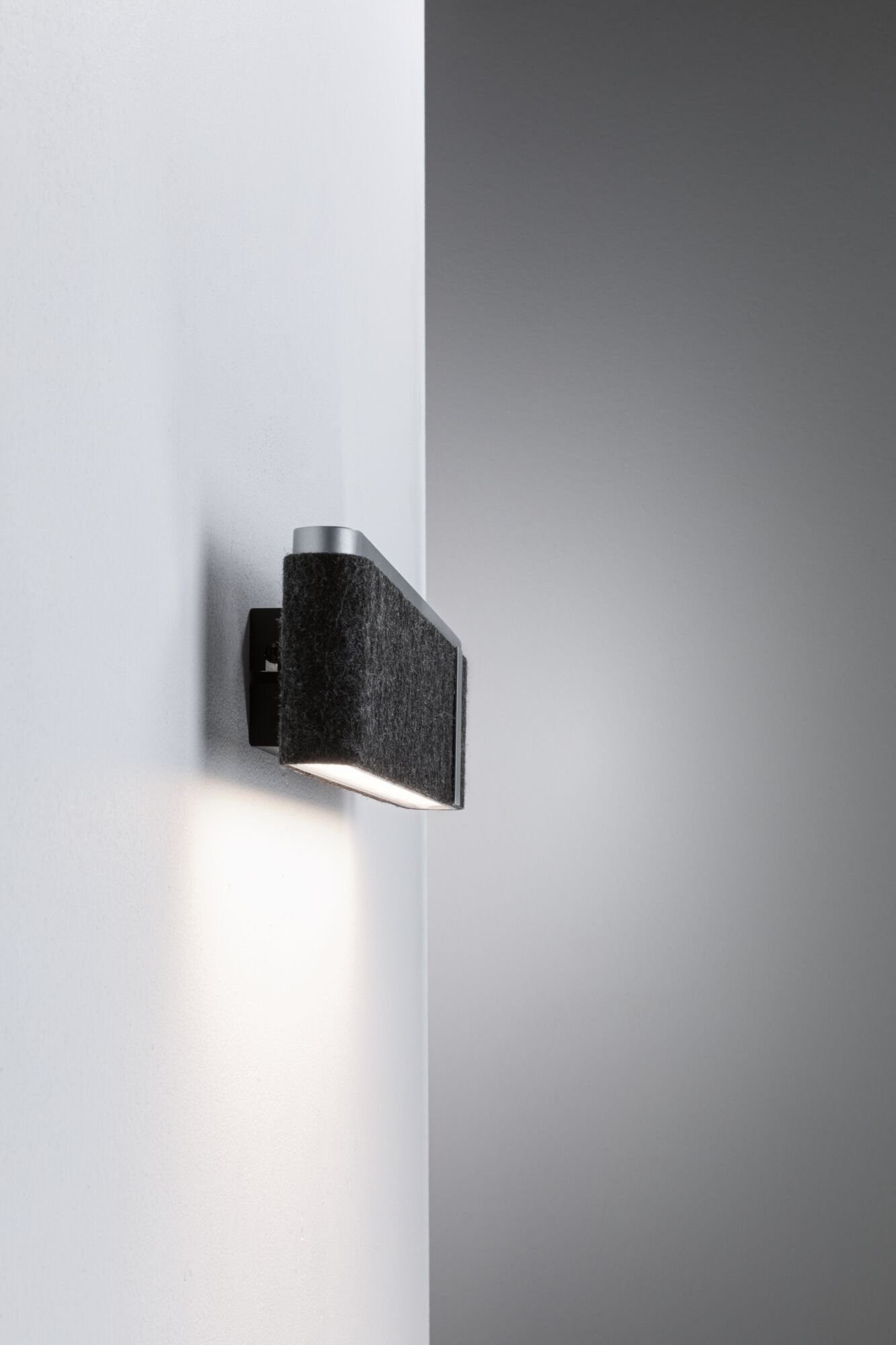 Paulmann Led-wandlamp Jagun 2700K 1250lm 230V 18W Antraciet (1 stuk)