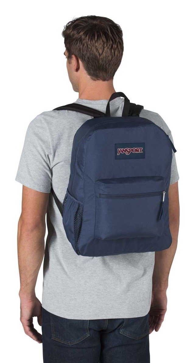 Jansport Vrijetijdsrugzak Crosstown met een beklede rug