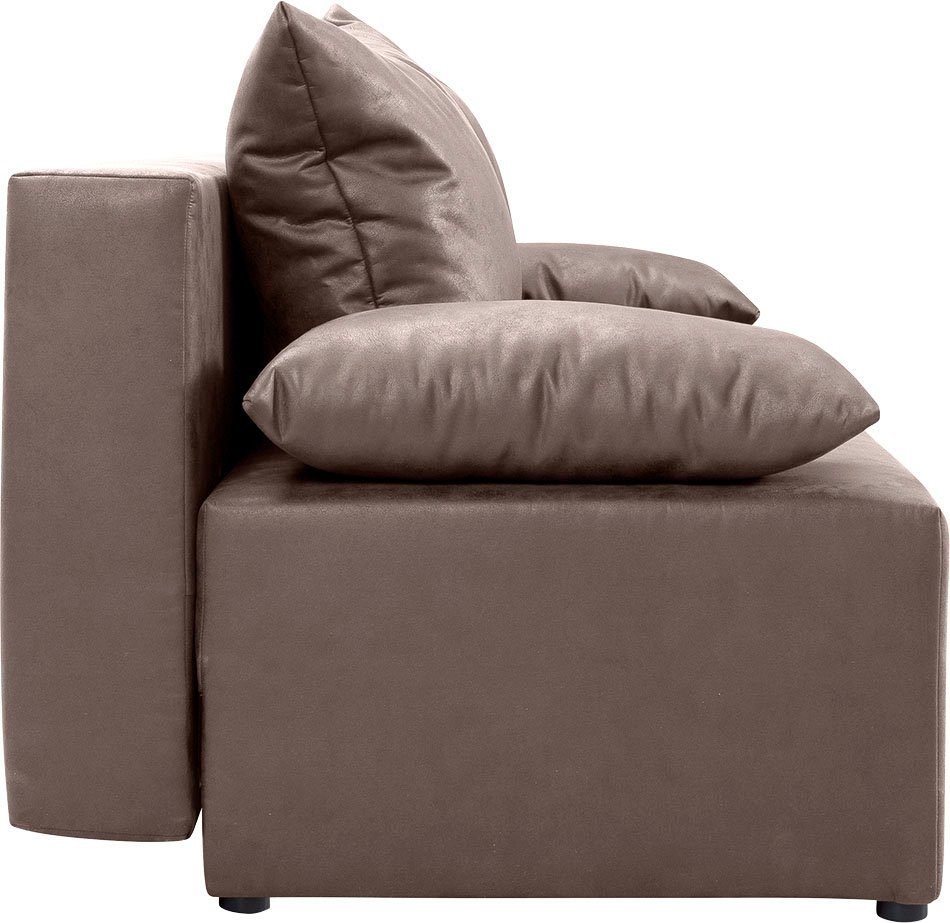 exxpo - sofa fashion Slaapbank Exxpo Tabou, Slaapbank met geweldige Opties Slaapfunctie,bedkist, naar keuze met liftbedfunctie en binnenvering