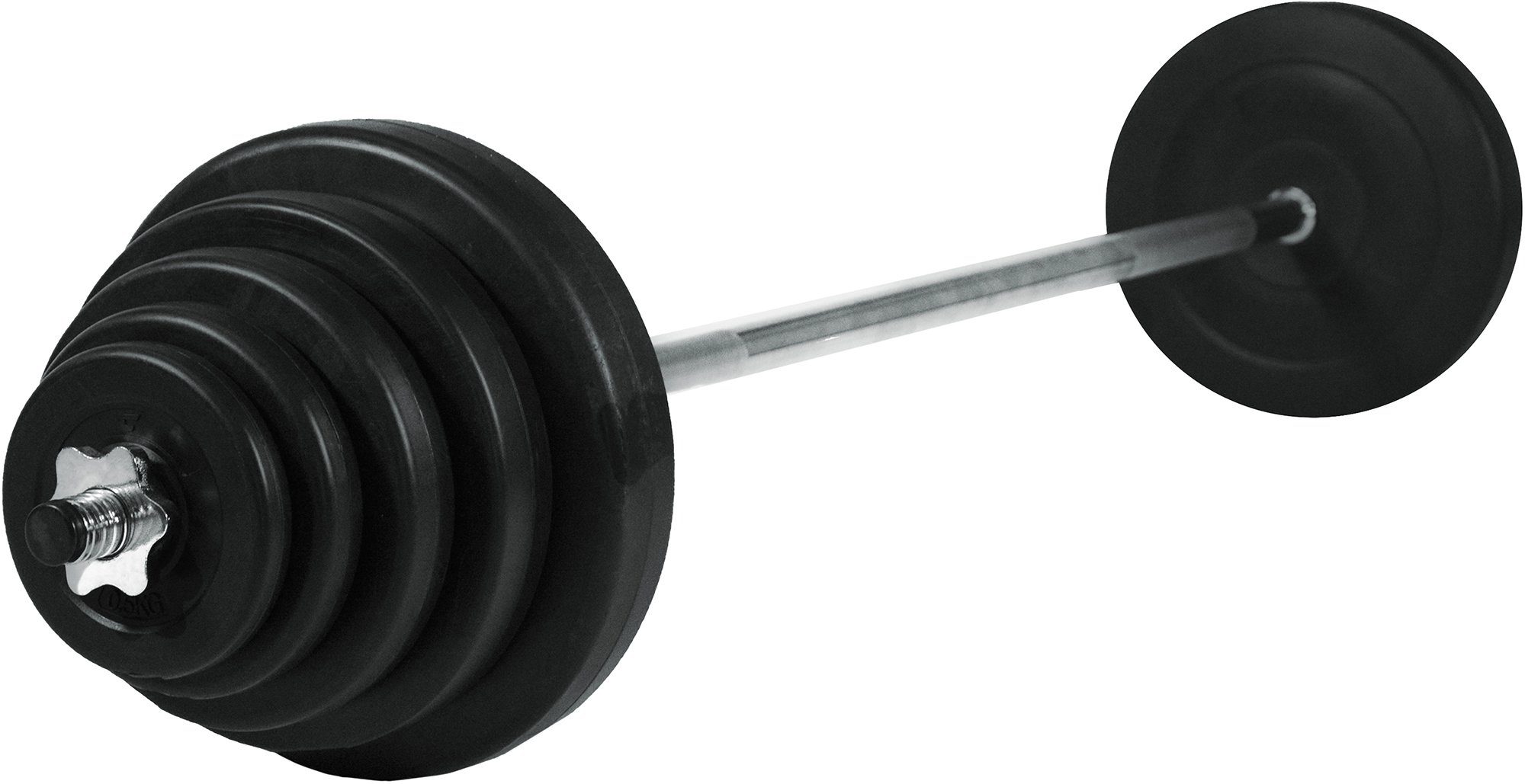 Christopeit Sport® Gewichtshefset Lange gewichtenset 42 kg (set, online kopen OTTO