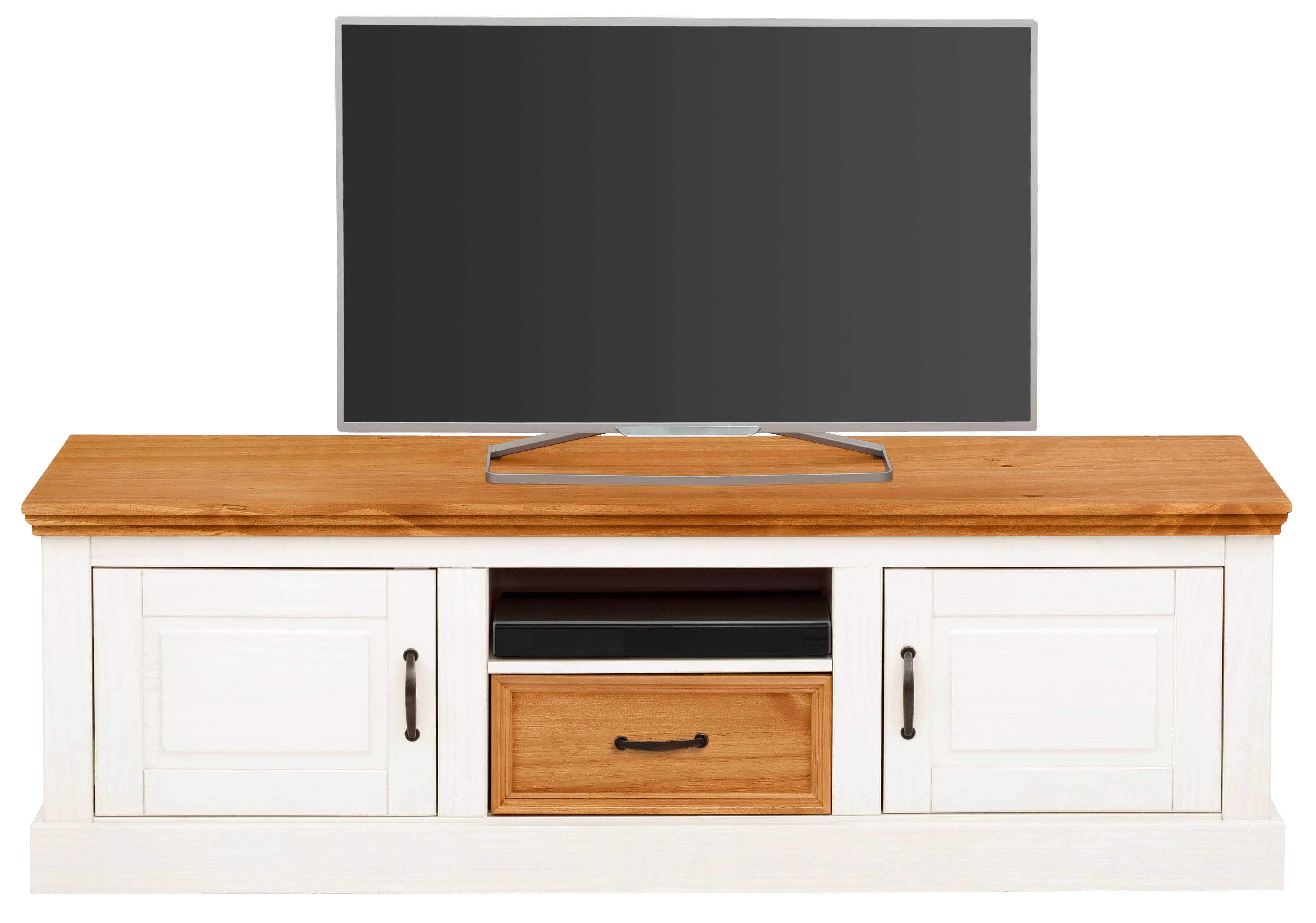 Home affaire Wandmeubel Selma 2 vitrines en 1 lowboard (set, 3-delig)