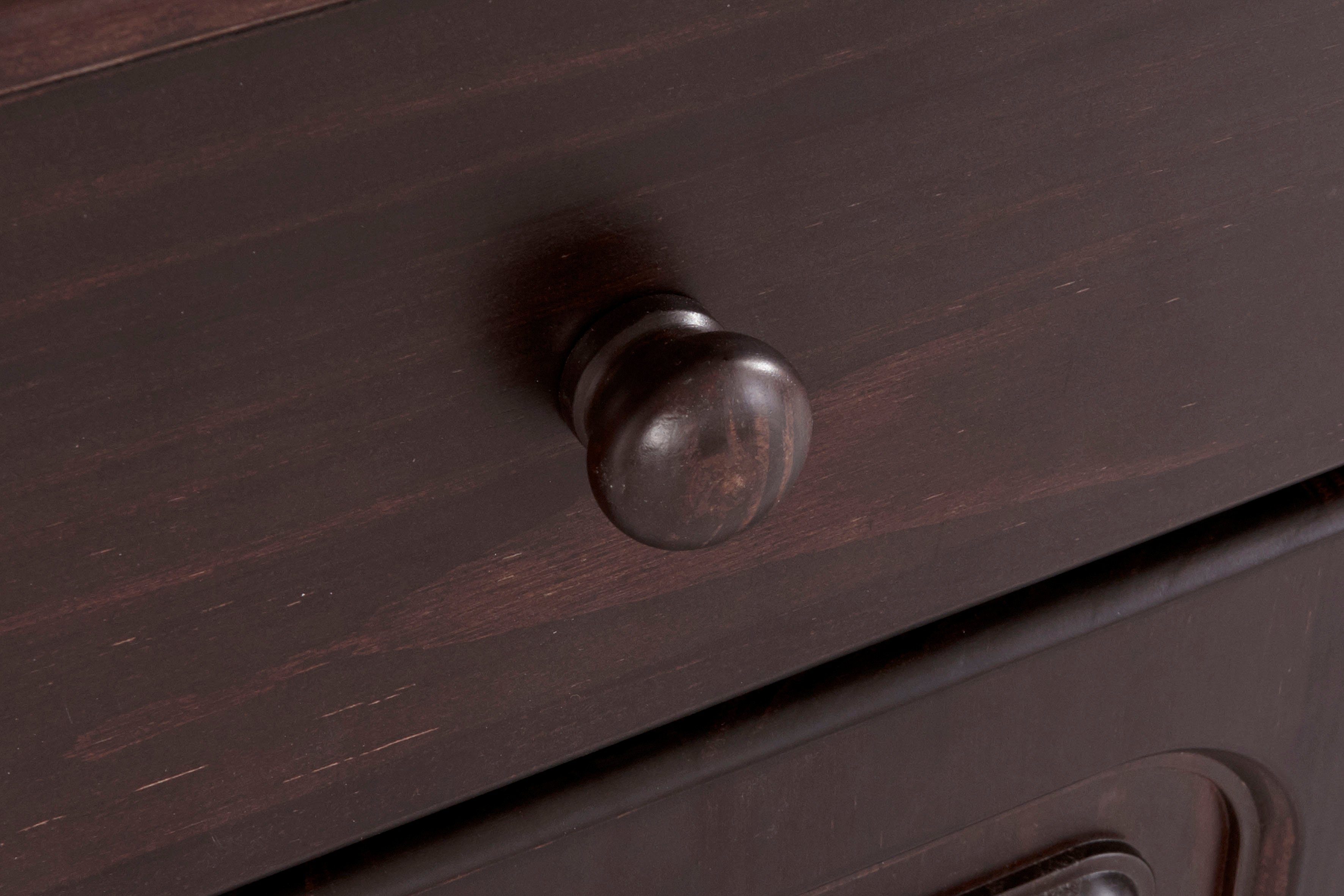 Home affaire Buffetkast Mette Met grote lade en veel bergruimte achter 4 deuren, hoogte 181cm (2-delig)