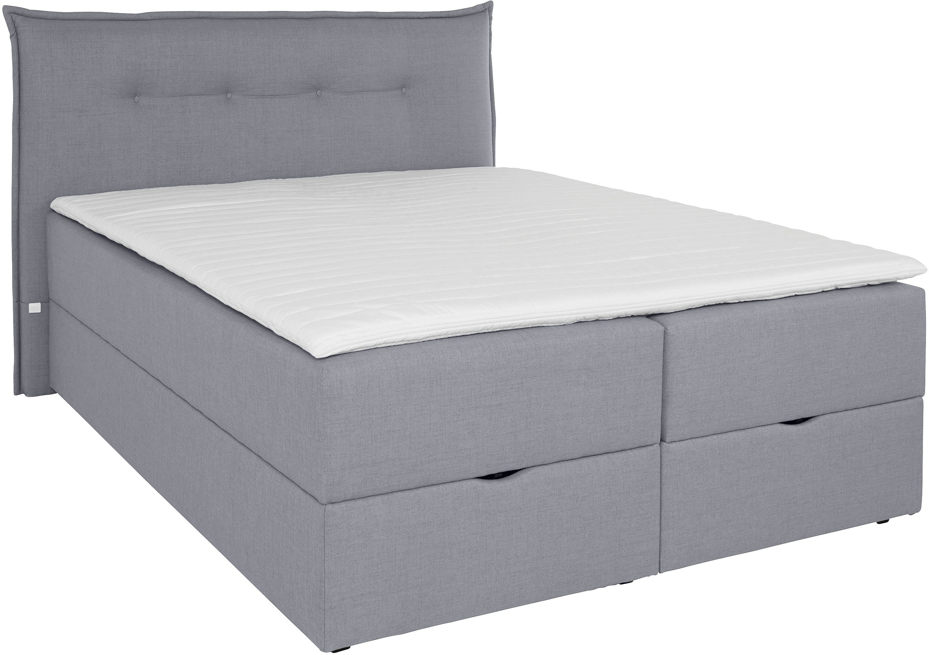 andas Boxspring Lichtgewicht inclusief bedkist & topmatras, in 4 breedten en 2 hardheden