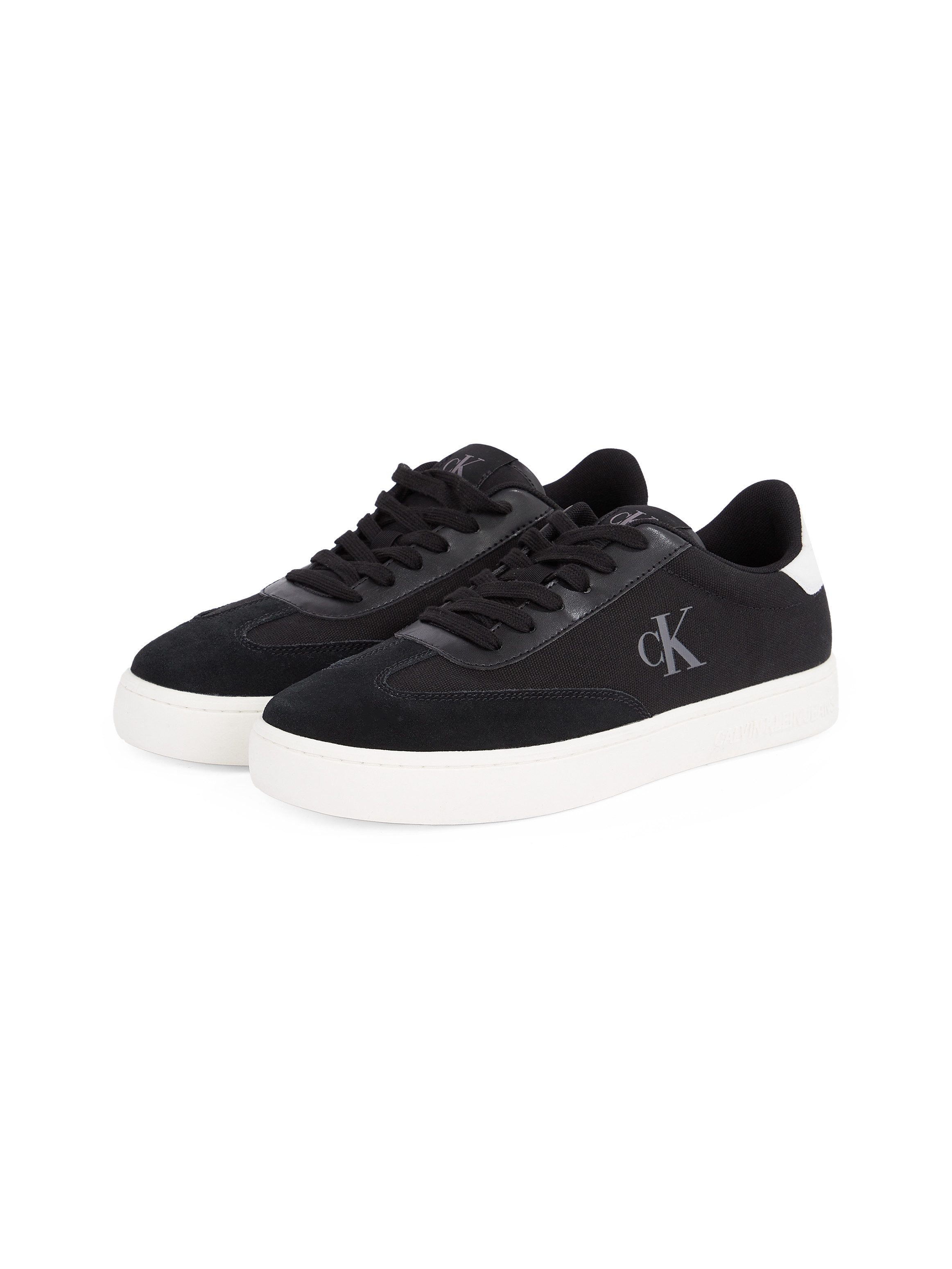 Calvin Klein Sneakers CLASSIC CUPSOLE LOW MIX MG , veterschoen, lage schoen, vrijetijdssneaker met logo-opdruk