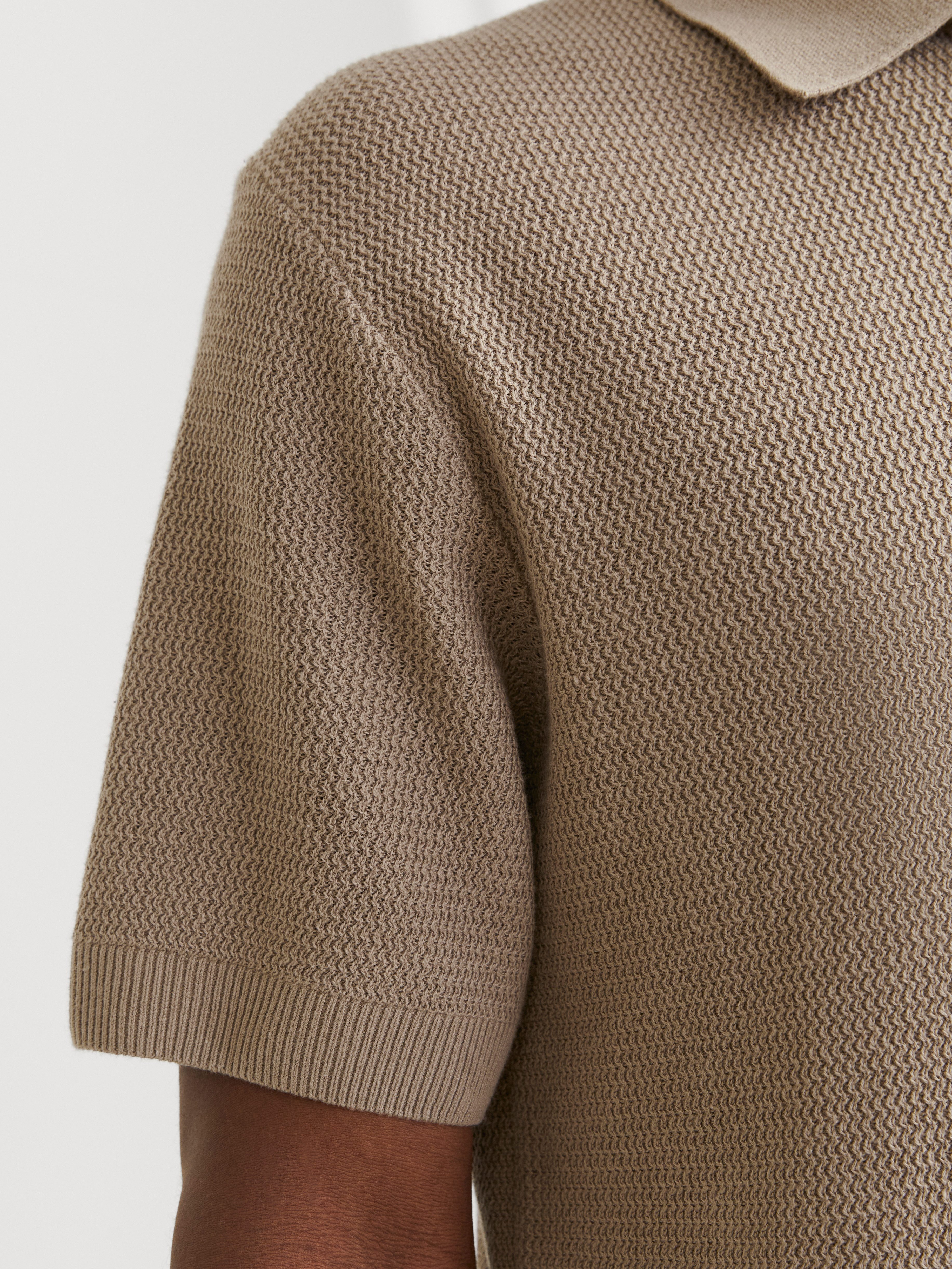 Jack & Jones Trui met polokraag JPRCCCOOPER KNIT POLO SS SN