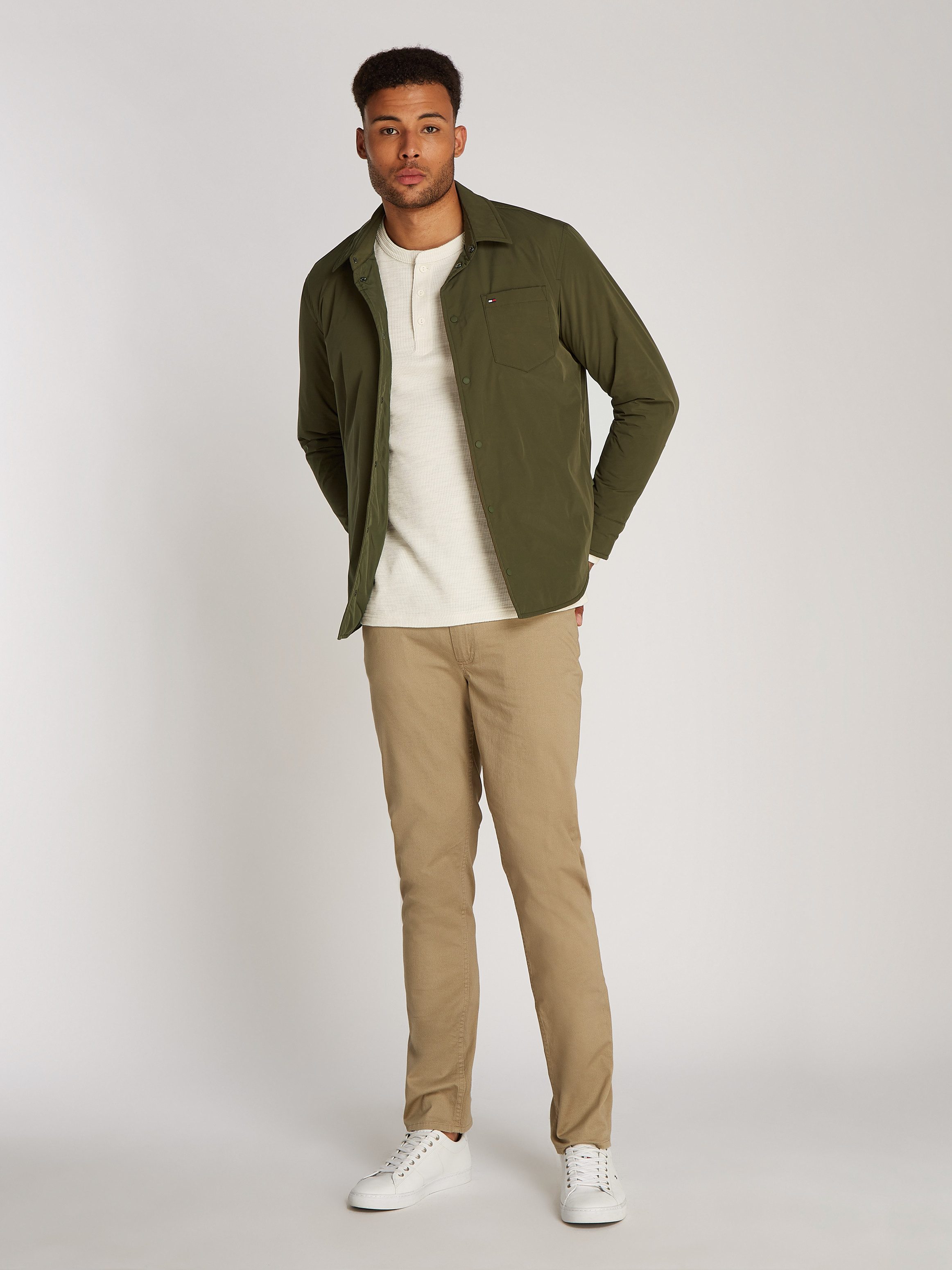 Tommy Hilfiger Overhemdjasje LW PACKABLE SHIRT JACKET