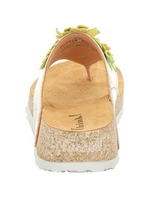 Think! Teenslippers KOAK , zomerschoen, slippers met schattige bloemdecoratie