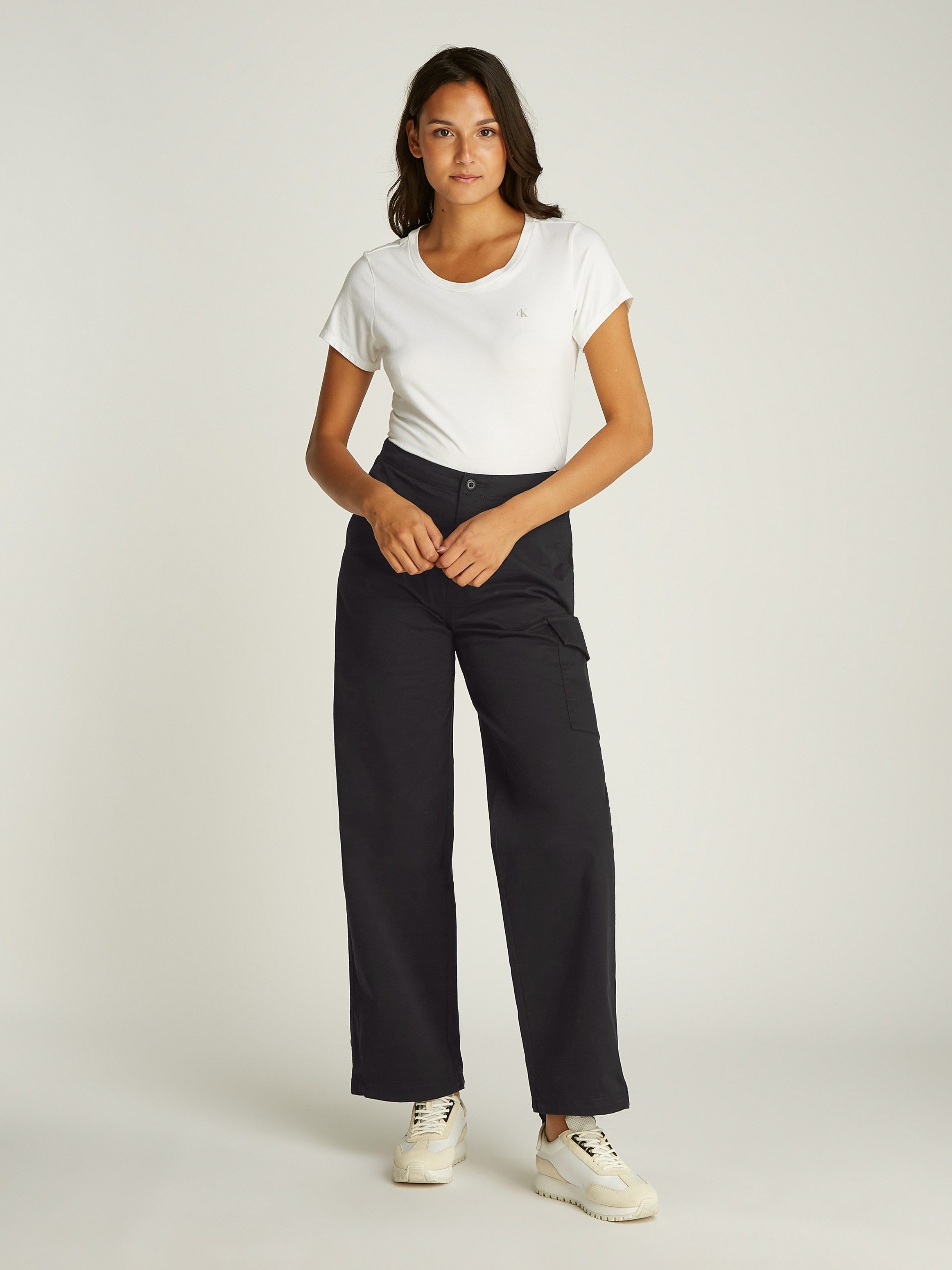 Calvin Klein Cargobroek BRUSHED COTTON CARGO PANT