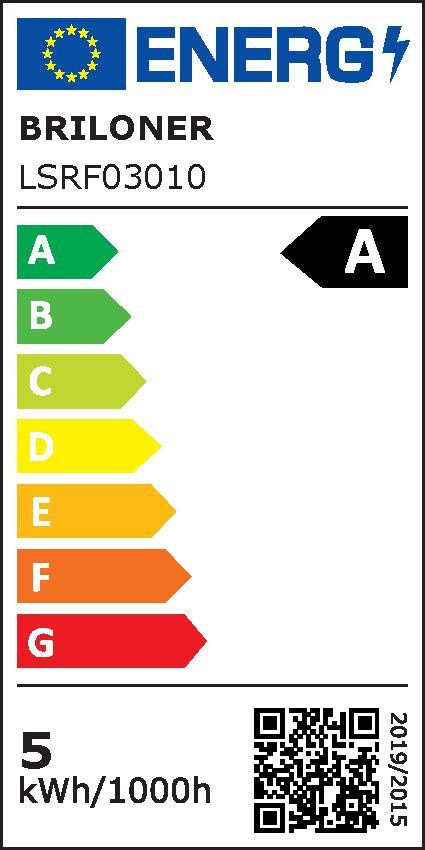 Briloner Leuchten Led-verlichting Ultra-efficiënte A60 lichtbron EEK A, 2-pack, E27