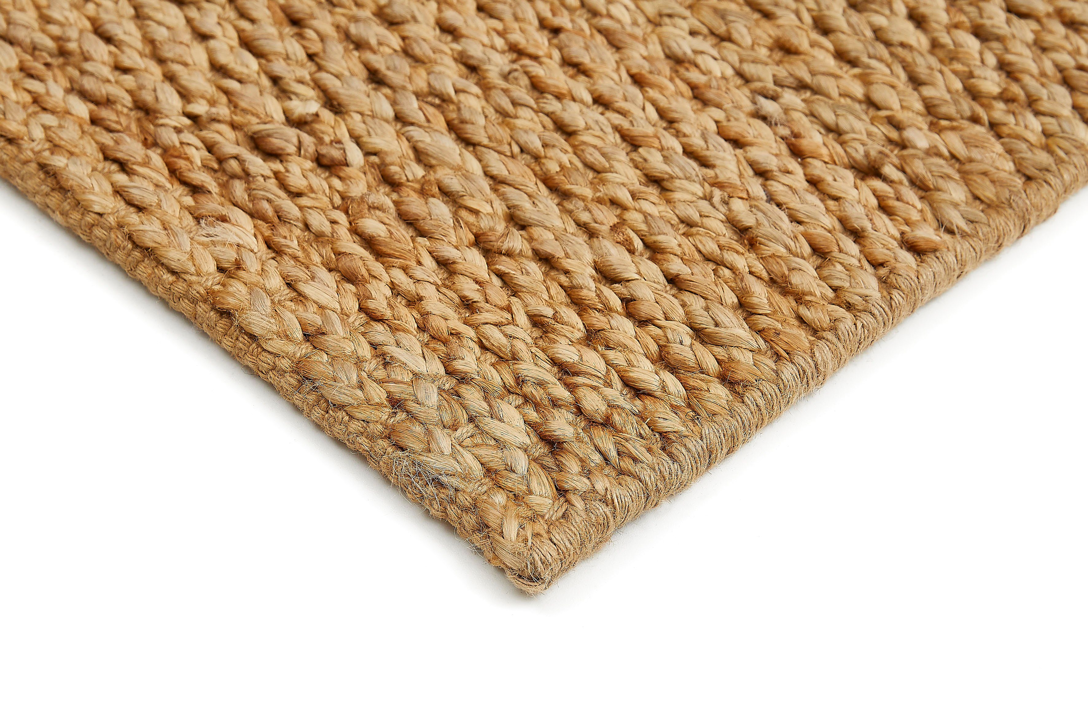 my home Vloerkleed Oda Vlakweefsel, van natuurlijke vezels, jute