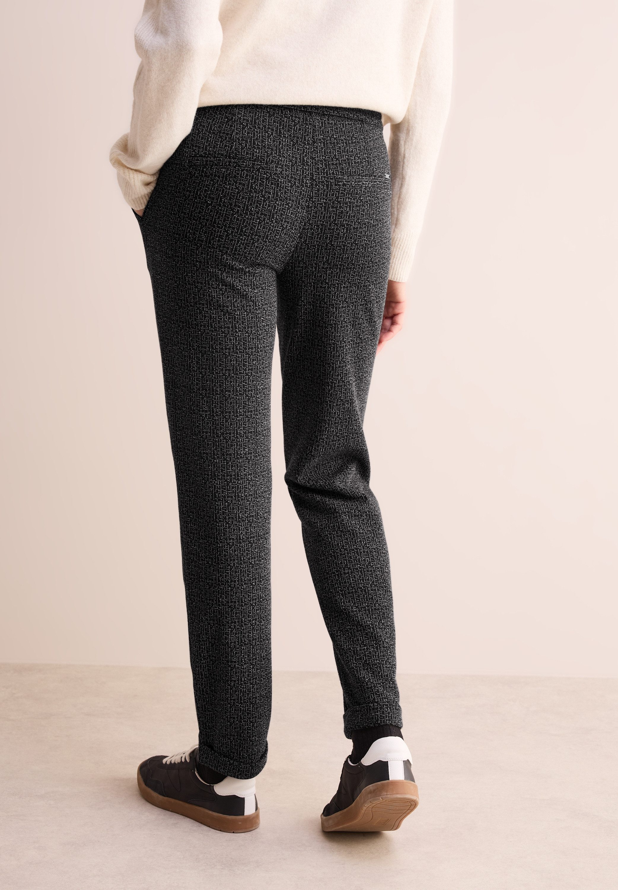 Cecil Joggingbroek Stijl Tracey in two-tone-look