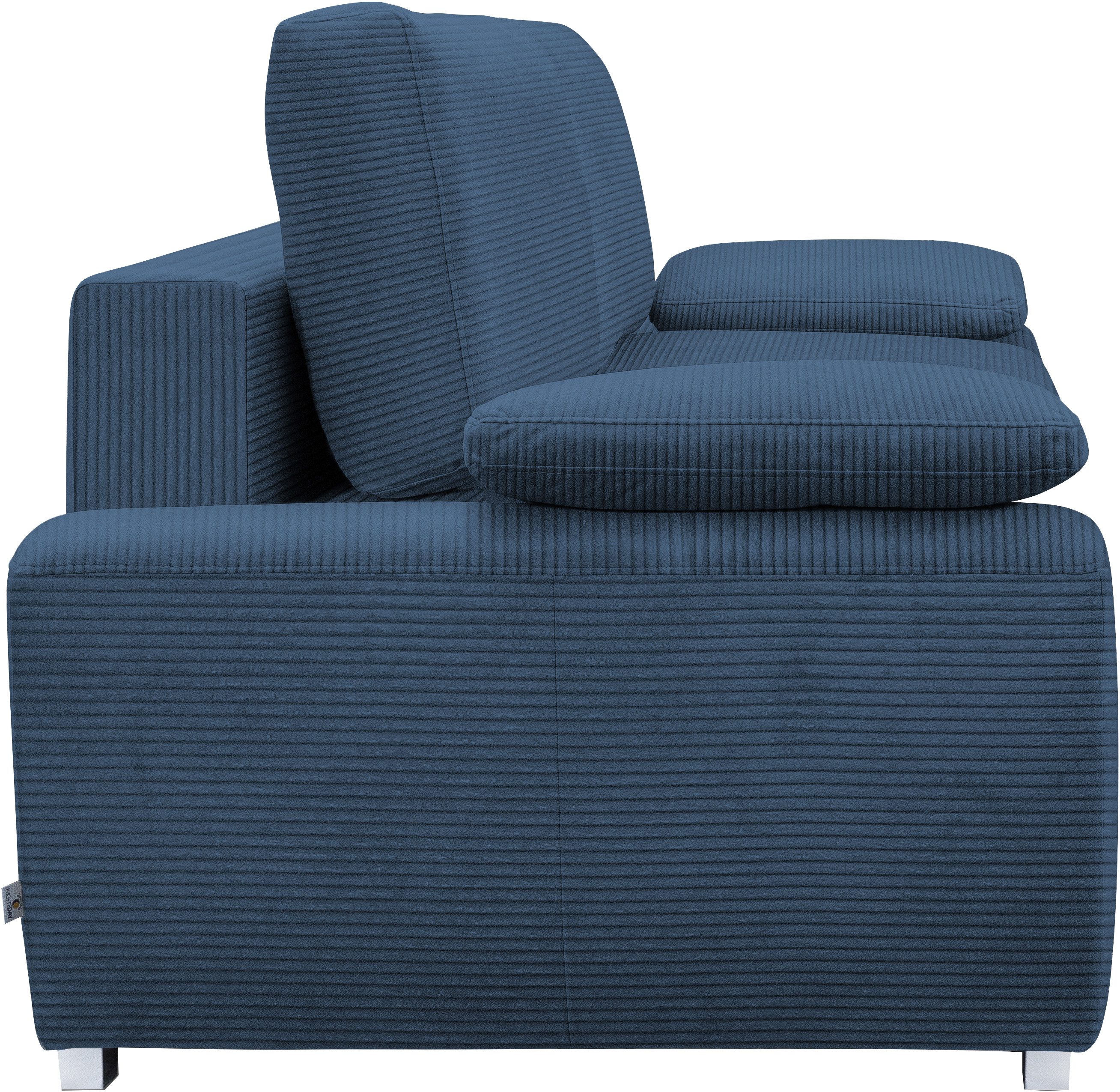 exxpo - sofa fashion 3-zitsbank SOLSBURY, comfortabel en gezellig, bank, slaapbank incl. pocketvering-bekleding, bedfunctie en opbergruimte, in cord