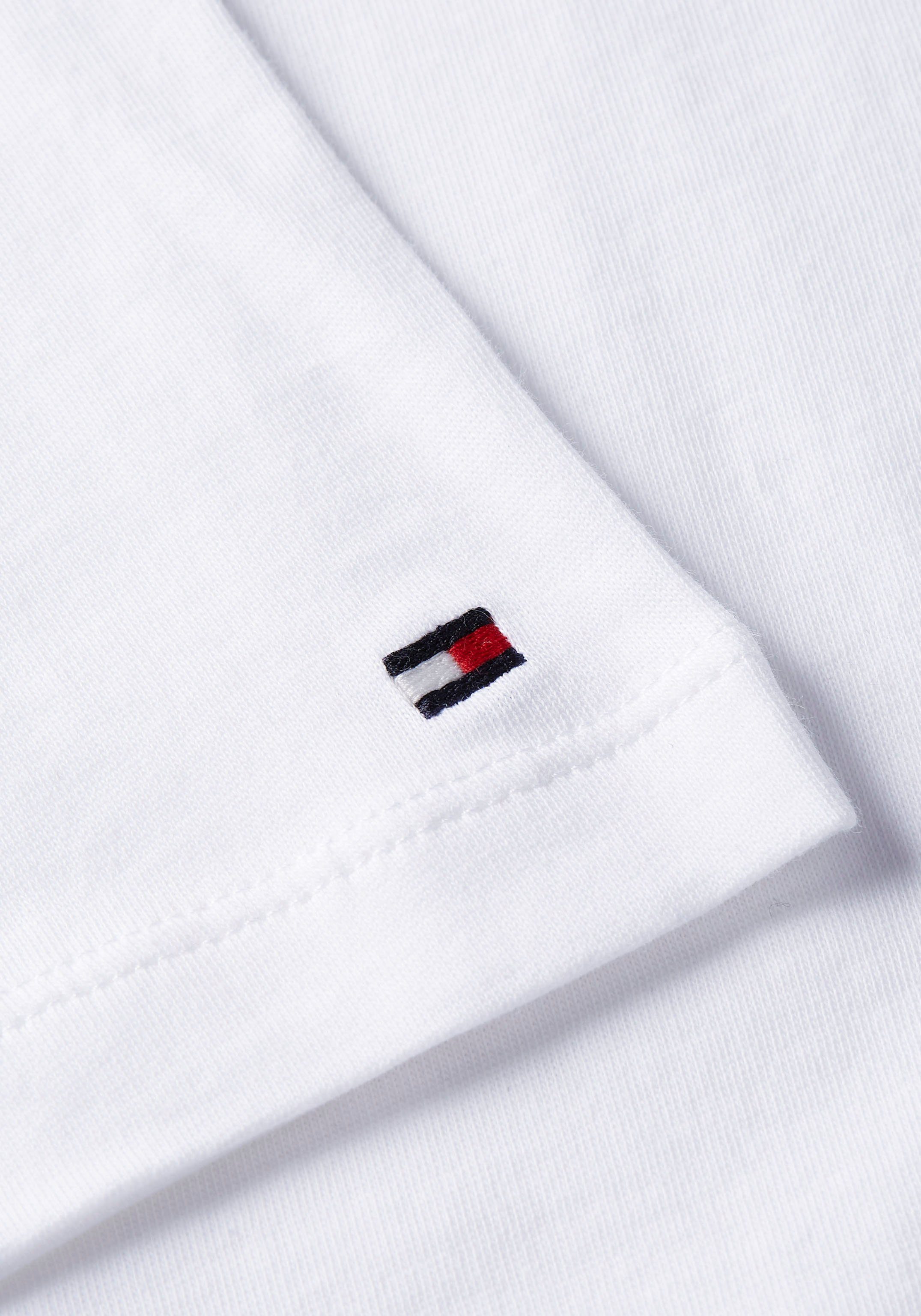 Tommy Hilfiger T-shirt REG CORP LOGO C-NK SS met een logo-opschrift