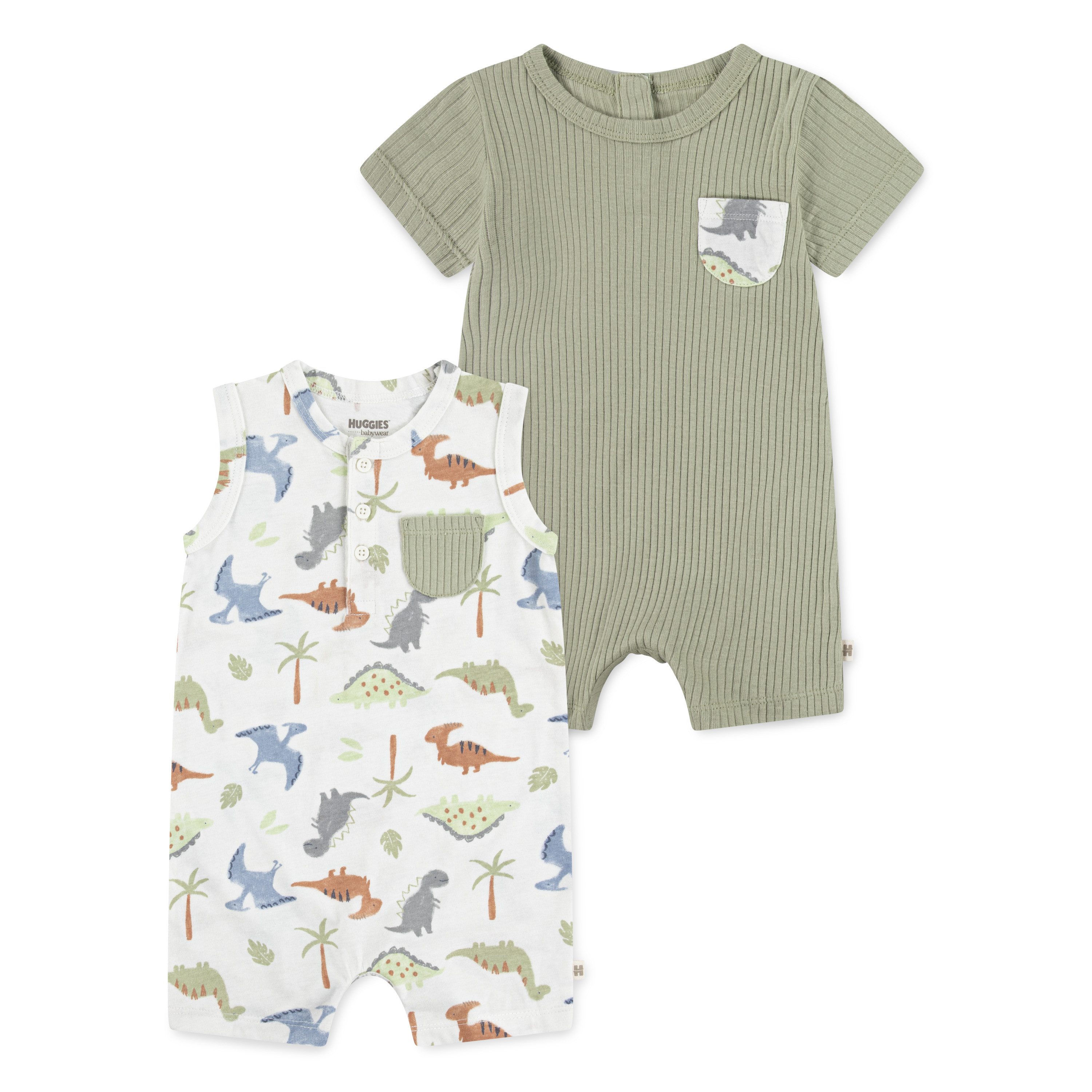 Starterset met dinosaurierprint (set, 2-delig)