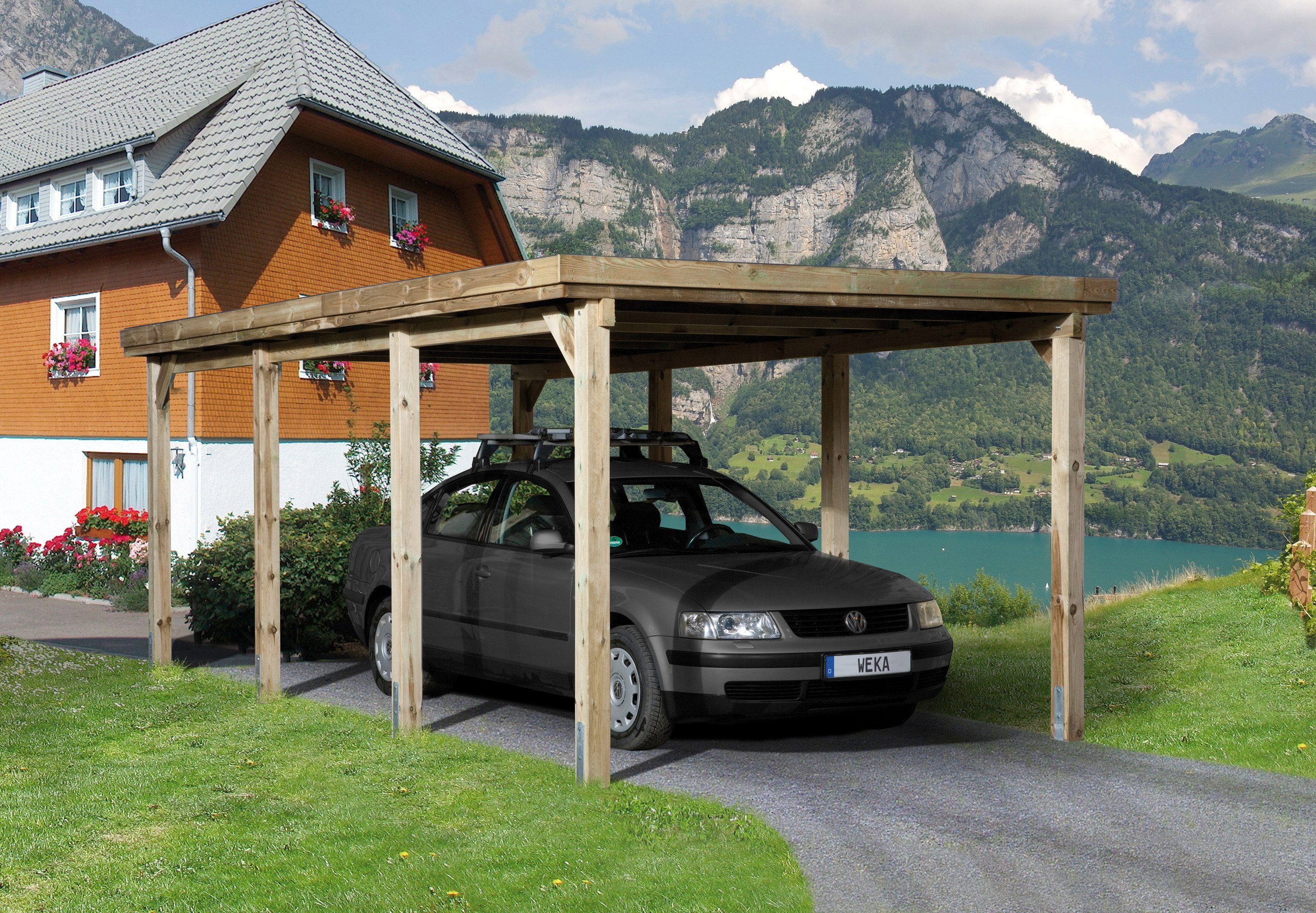 weka Enkele carport Optima 2