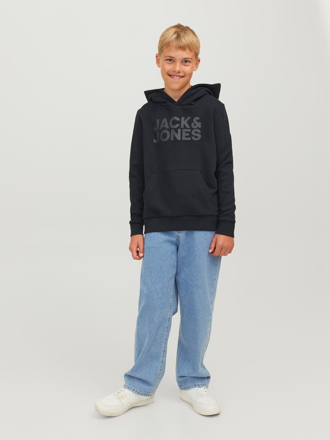 Jack & Jones Junior Hoodie JJECORP LOGO SWEAT HOOD