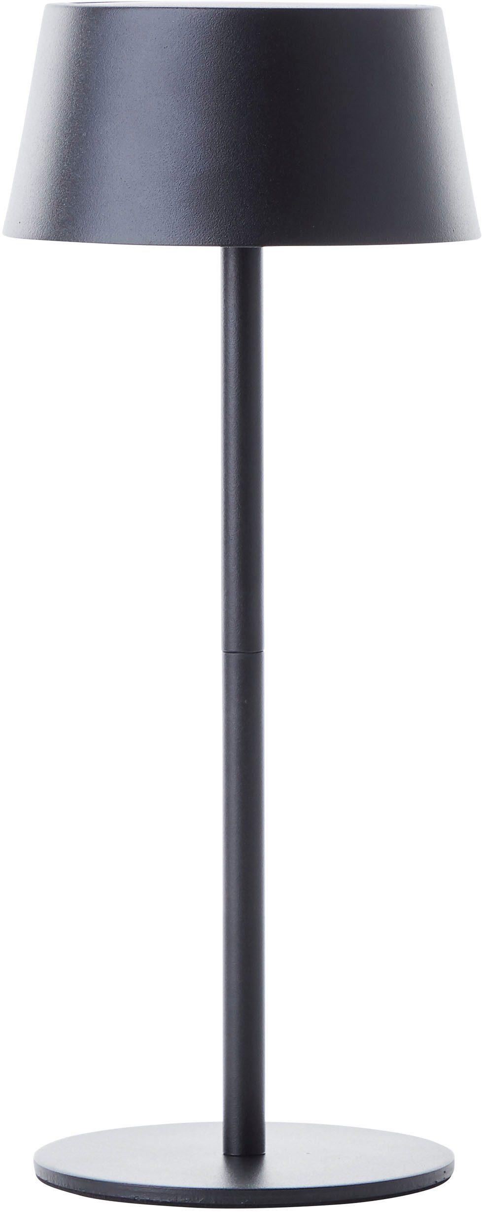 my home Led-tafellamp voor buiten Ocki tafellamp met zonne-energie en accu LED solar, 4 W, 300 lm, 3000 K, dimbaar, USB oplaadbaar, binnen & buiten (1 stuk)