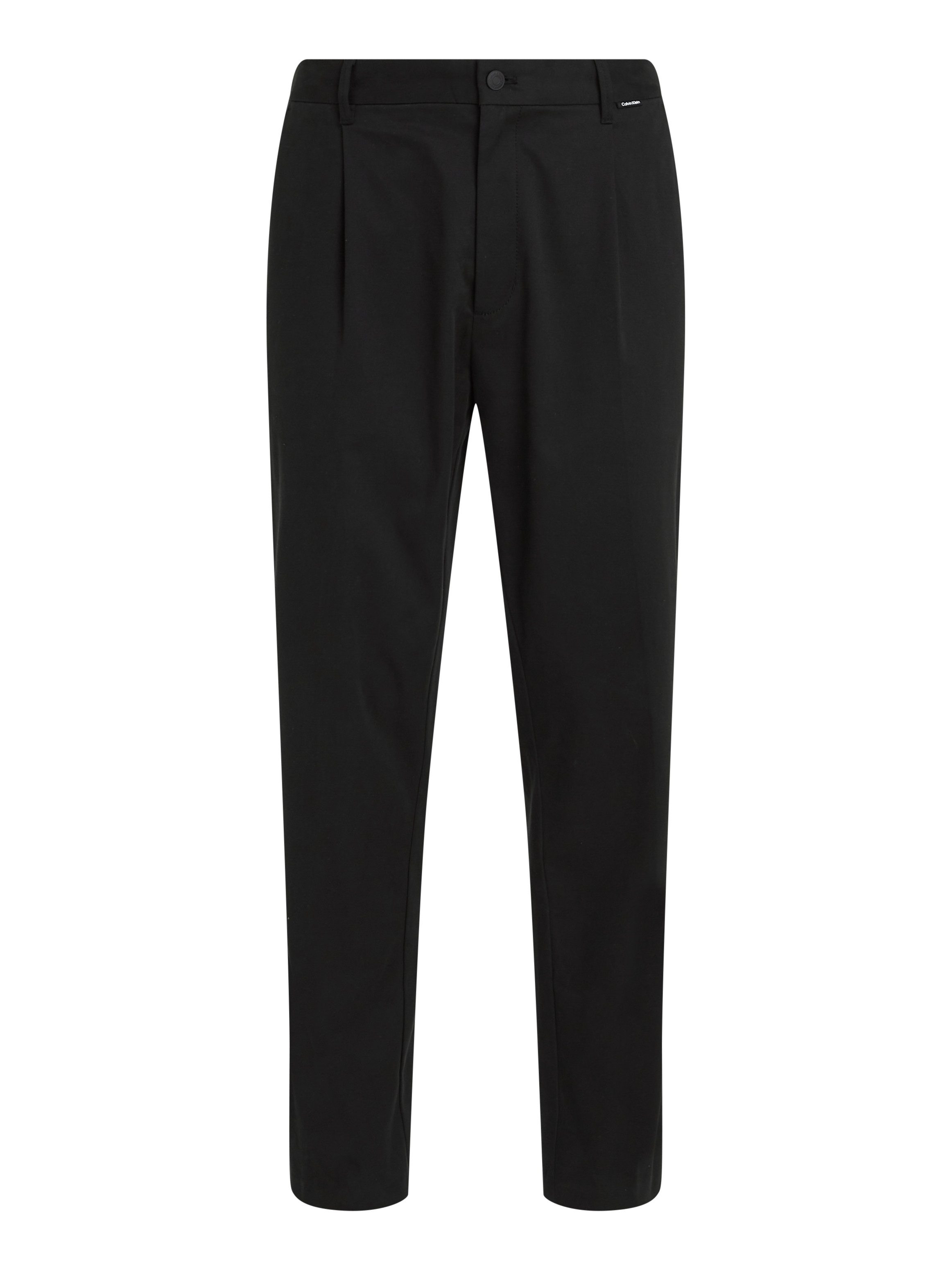Calvin Klein Pantalon met vouw MODERN TWILL TAPERED PLEAT PANTS