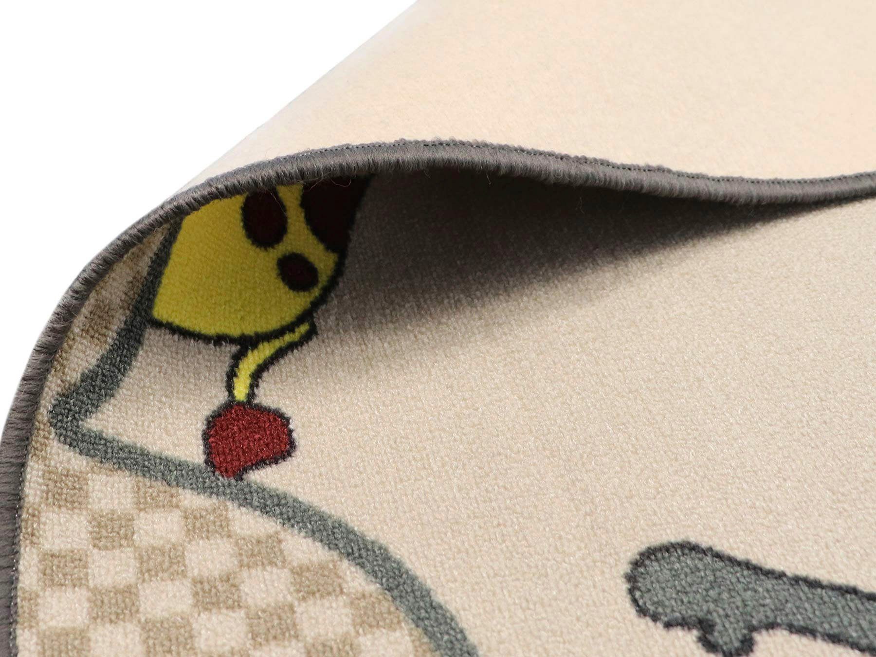 Primaflor-Ideen in Textil Kindervloerkleed Safari Motief dieren van de savanne, kinderkamer