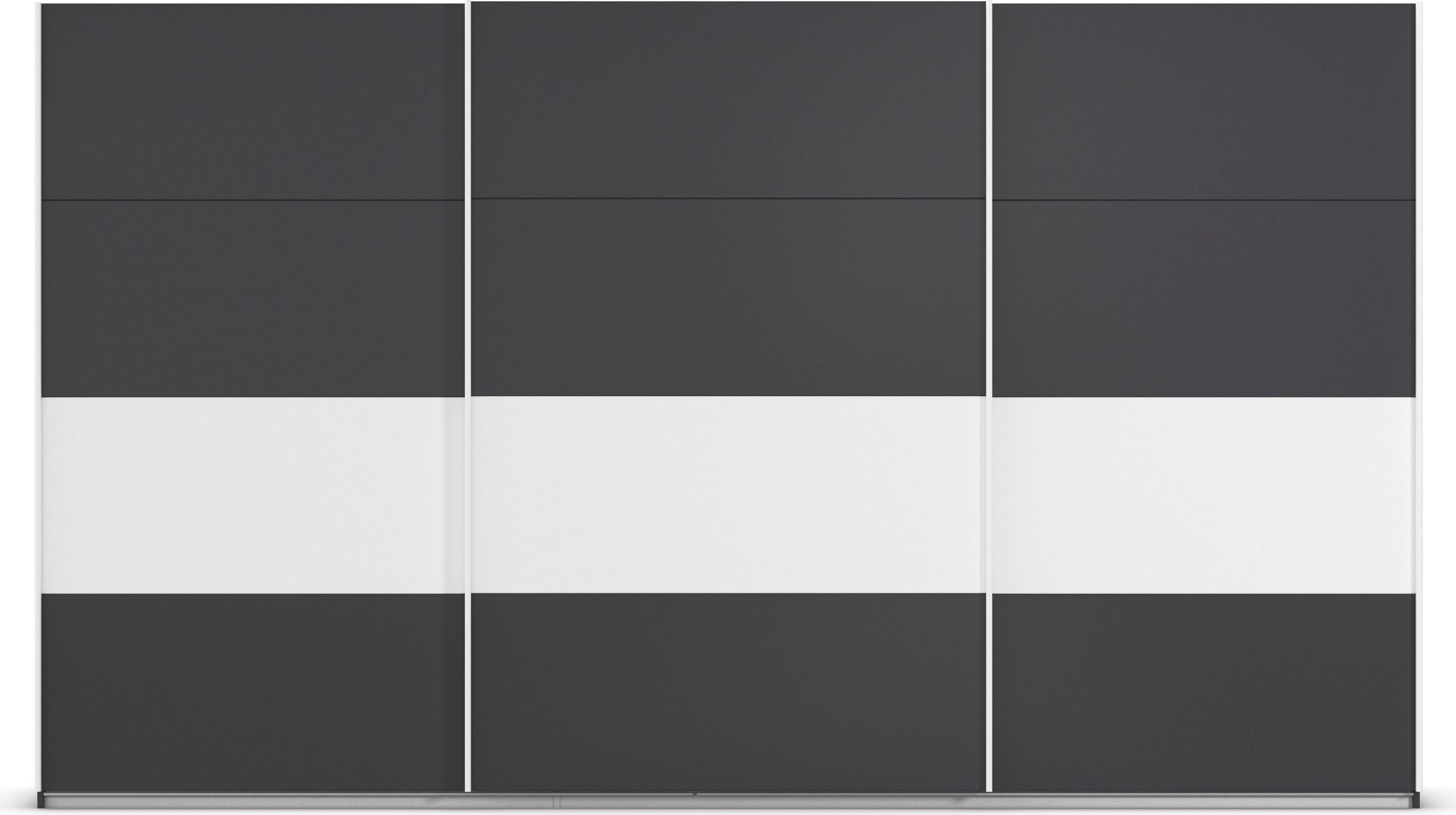 rauch Schuifdeurkast Kledingkast Kast Garderobe CORTONA inclusief indeling, 2 stoffen dozen en extra planken