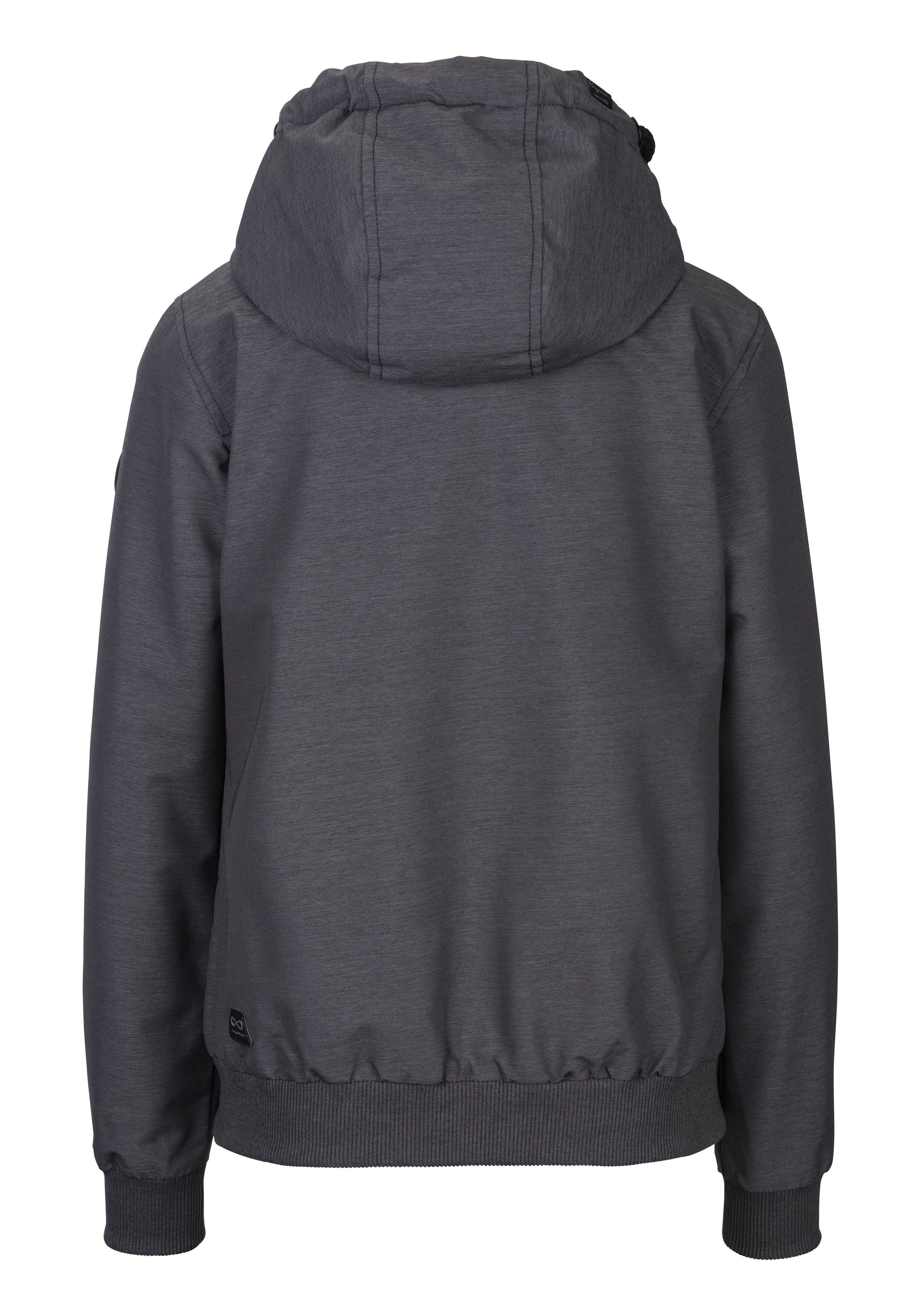 Ragwear Functioneel jack NUGGIE OMBRE O Tussenjas van waterafstotend materiaal