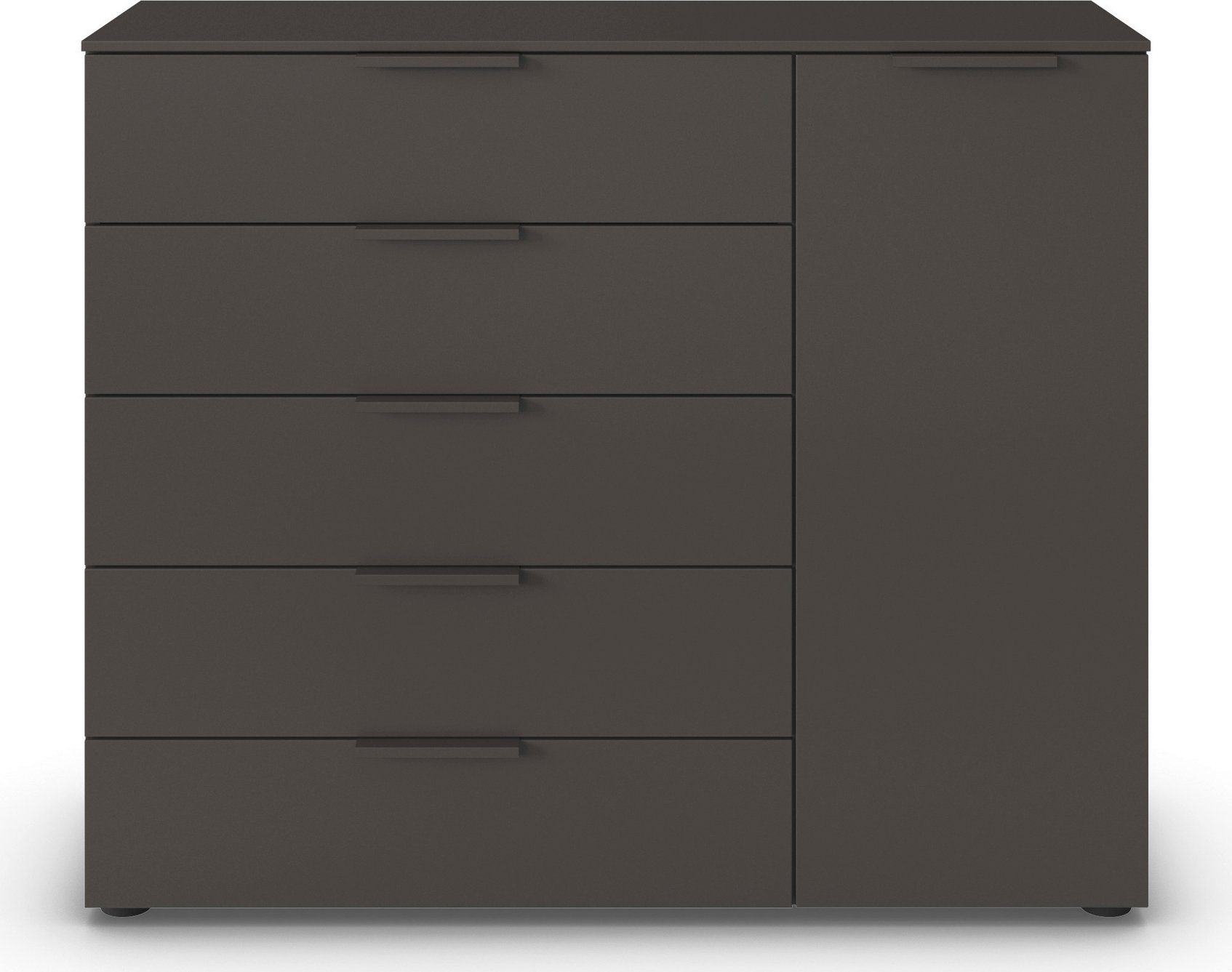 rauch Ladekast Flipp kast sideboard waskast 1 deurs met 5 laden en soft-close functie