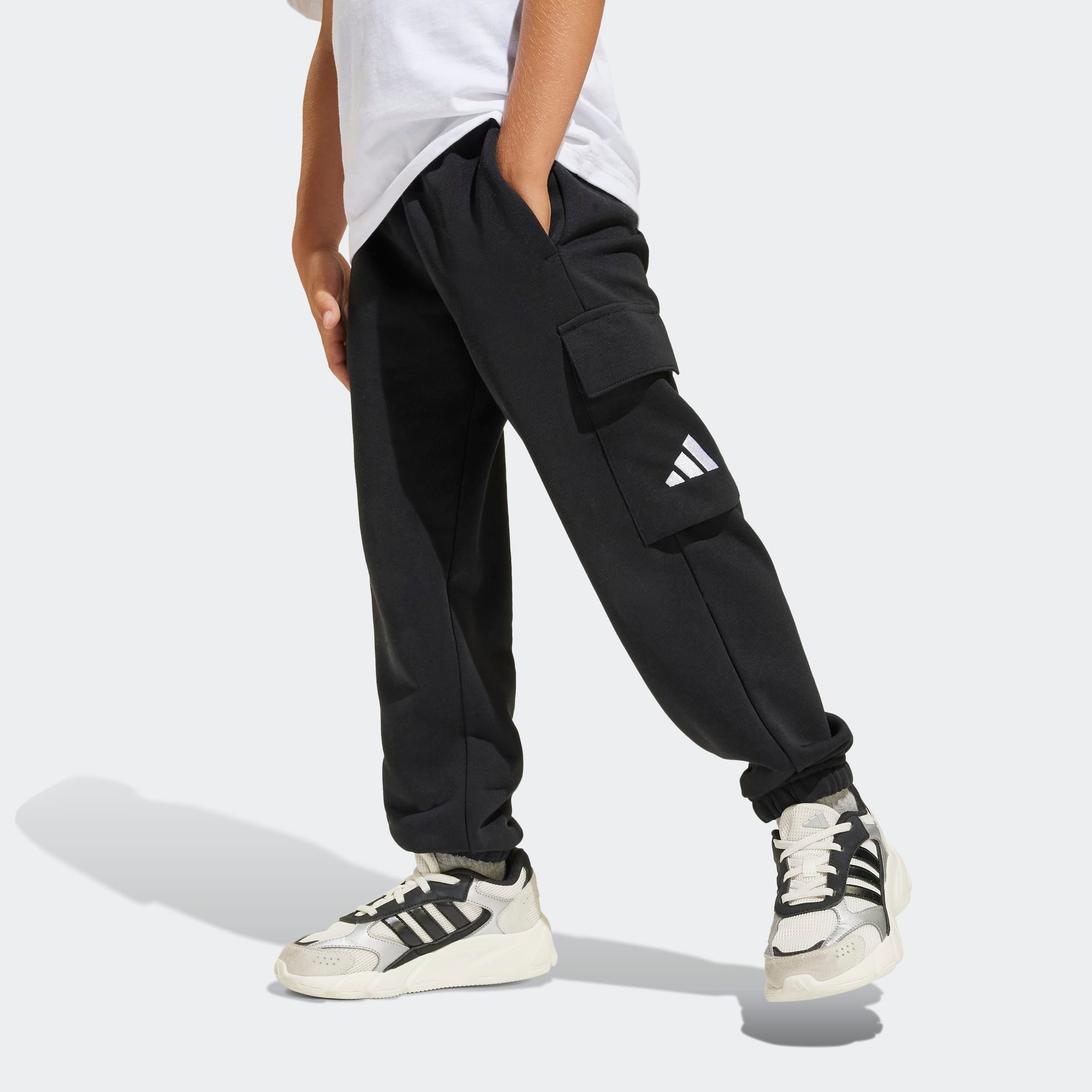 adidas Sportswear Sportbroek LK SL FT C PT (1-delig) kinderen trainingsbroeken maat 116 zwart