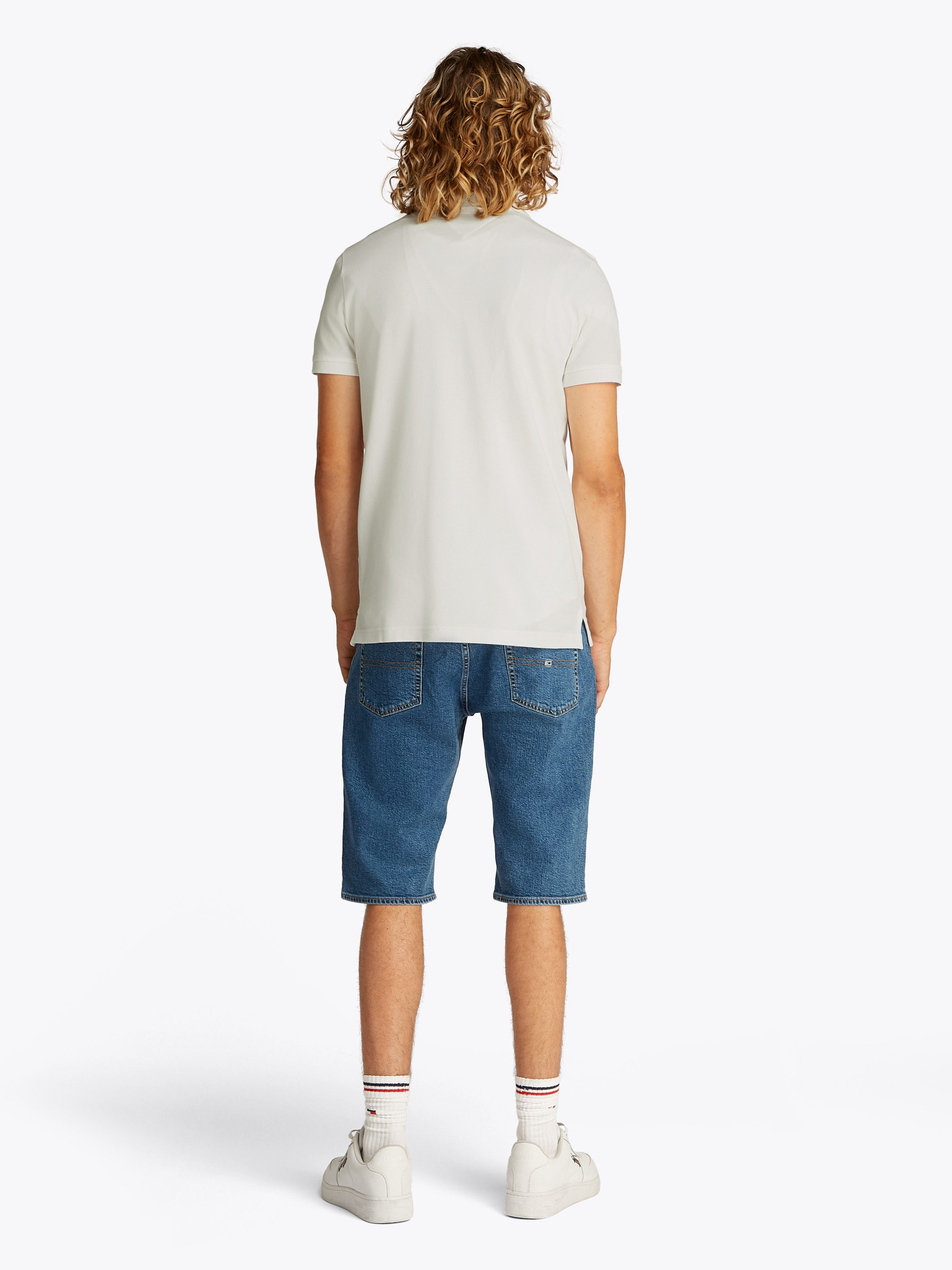 TOMMY JEANS Poloshirt TJM SLIM PLACKET POLO EXT