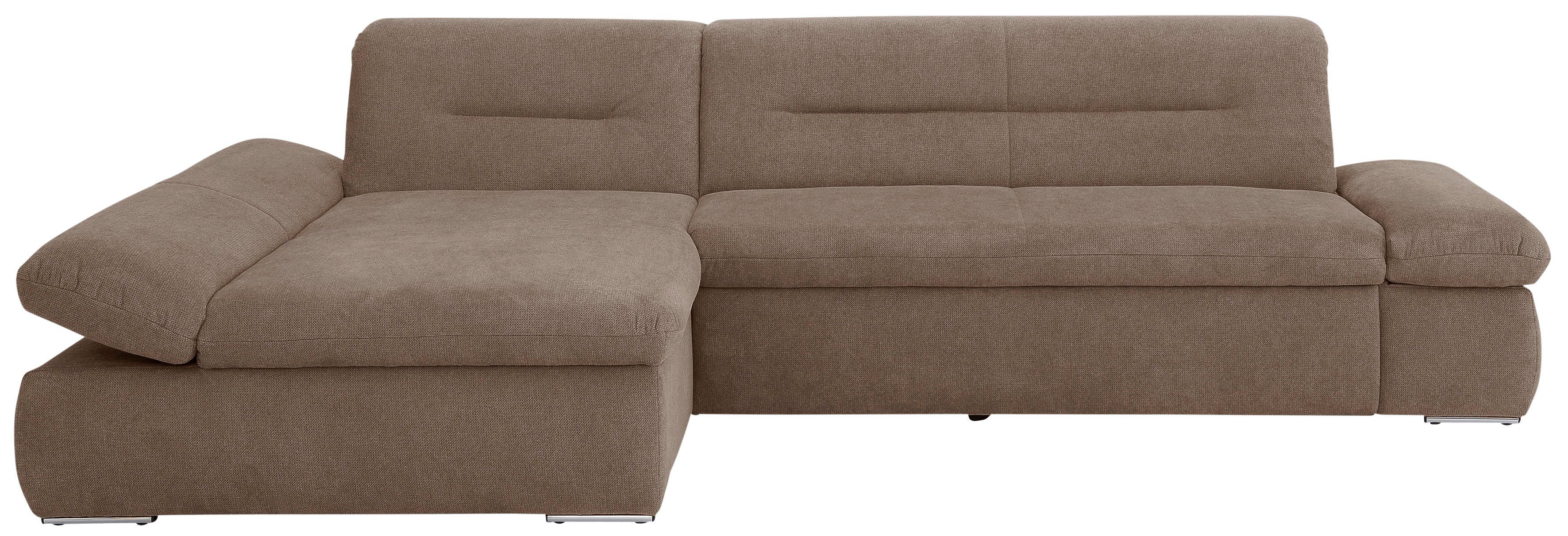 INOSIGN Hoekbank Avesa L-vorm Naar keuze met armleuningverstelling en slaapfunctie, bxdxh: 300x172x80cm