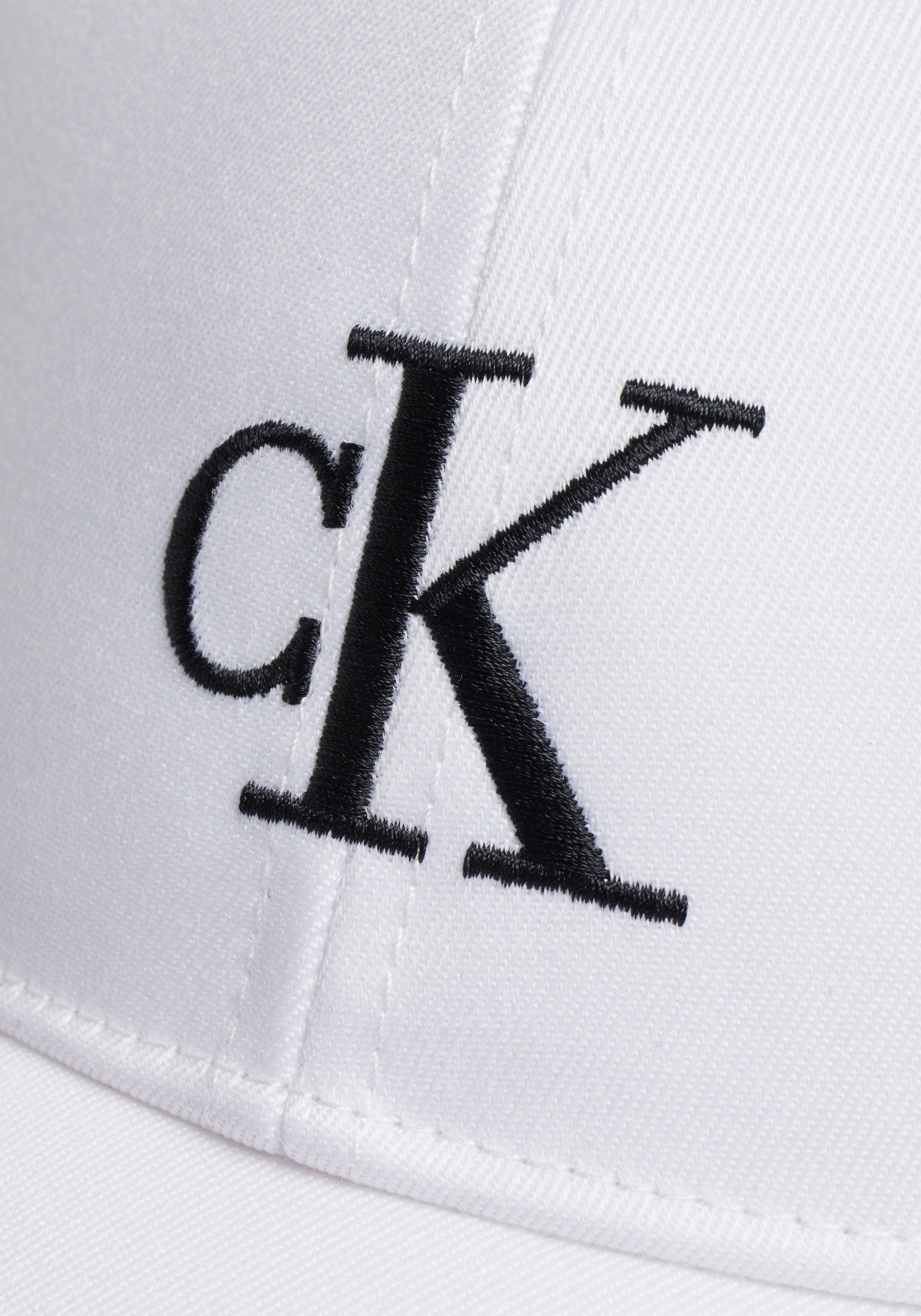 Calvin Klein Baseball pet MONOGRAM EMBRO CAP met geborduurd logo