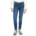 s.oliver skinny fit jeans izabell in coole, verschillende wassingen blauw