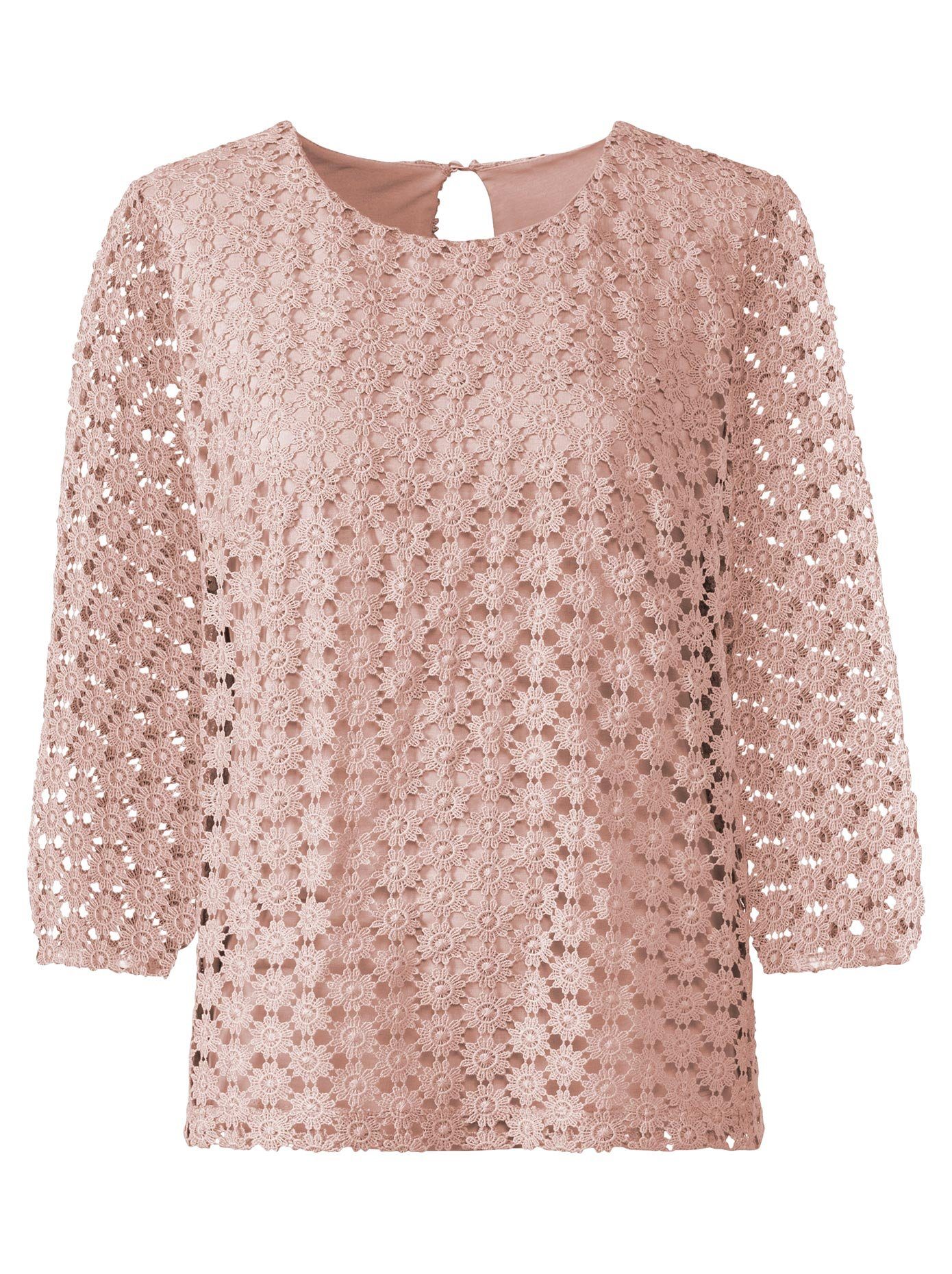 Lady Kanten Shirt (1-delig)