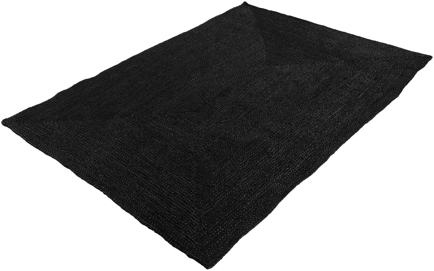 Carpetfine Vloerkleed Nele jute-vloerkleed natuurmateriaal gevlochten tweezijdig te gebruiken kleed van 100% jute, vierkant en als loper