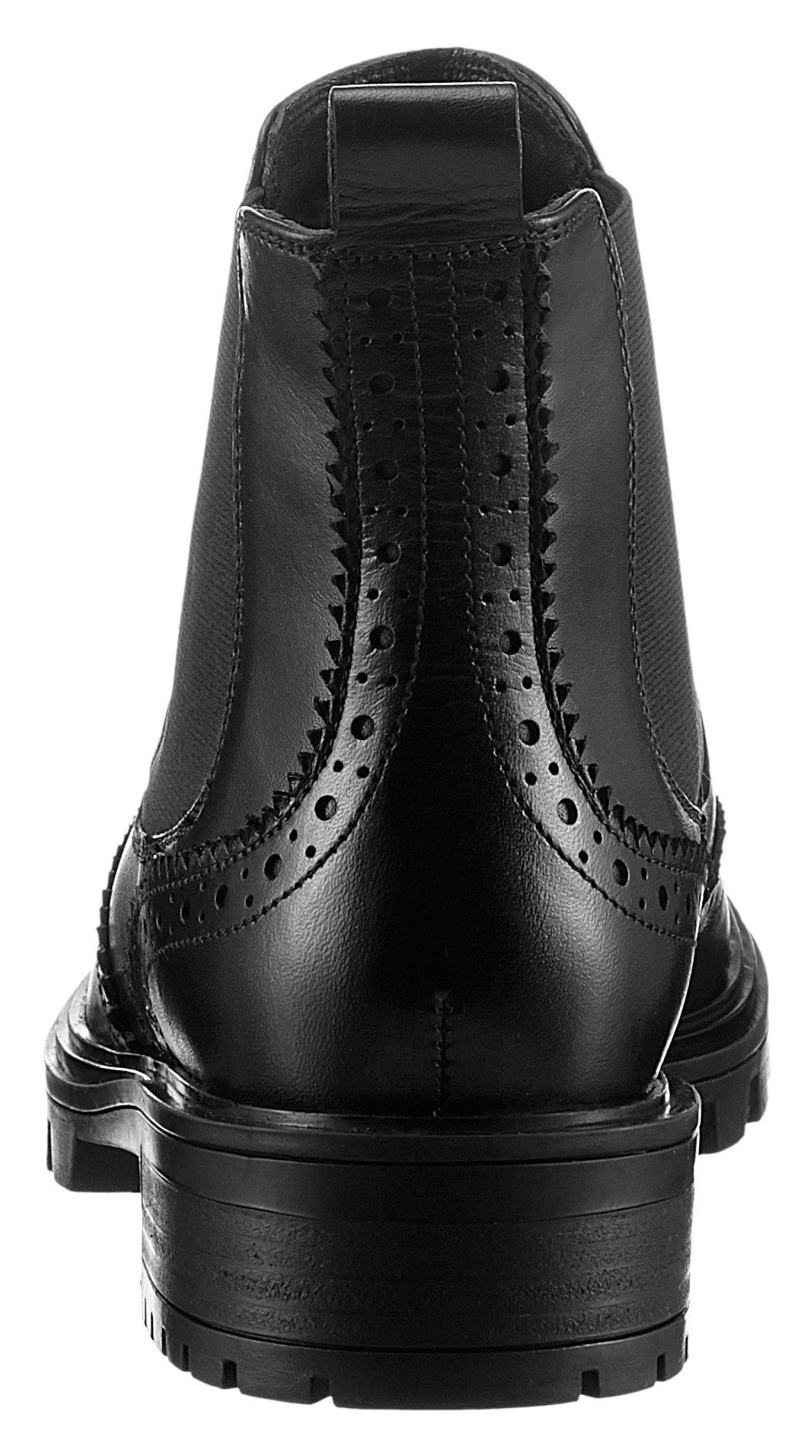 Ara Chelsea-boots Tulsa enkellaars, instaplaarzen met lyra-perforatie, g-breedte (breed)