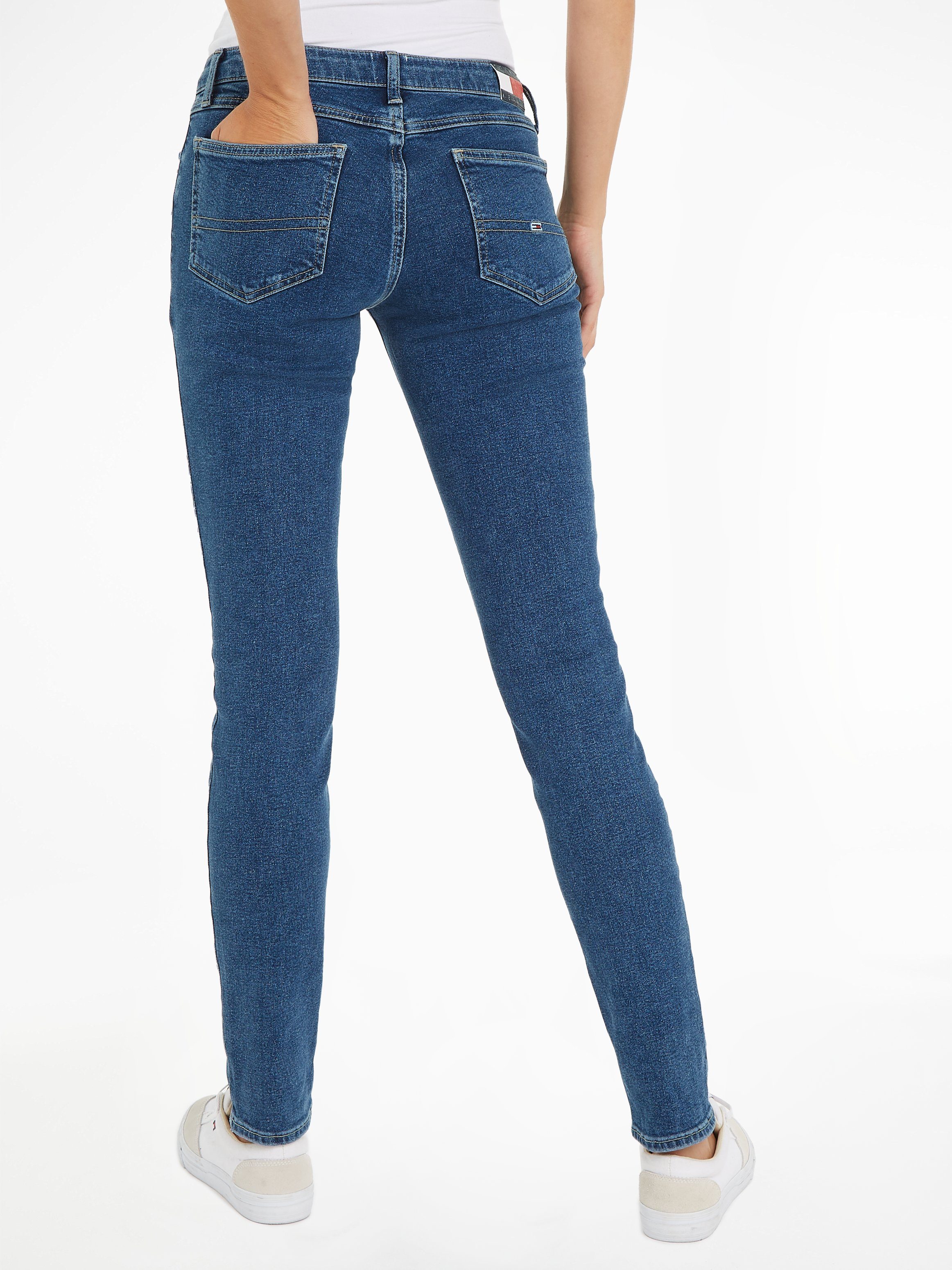 TOMMY JEANS Slim fit jeans Skinny jeans merken Low waist Middelhoge taille