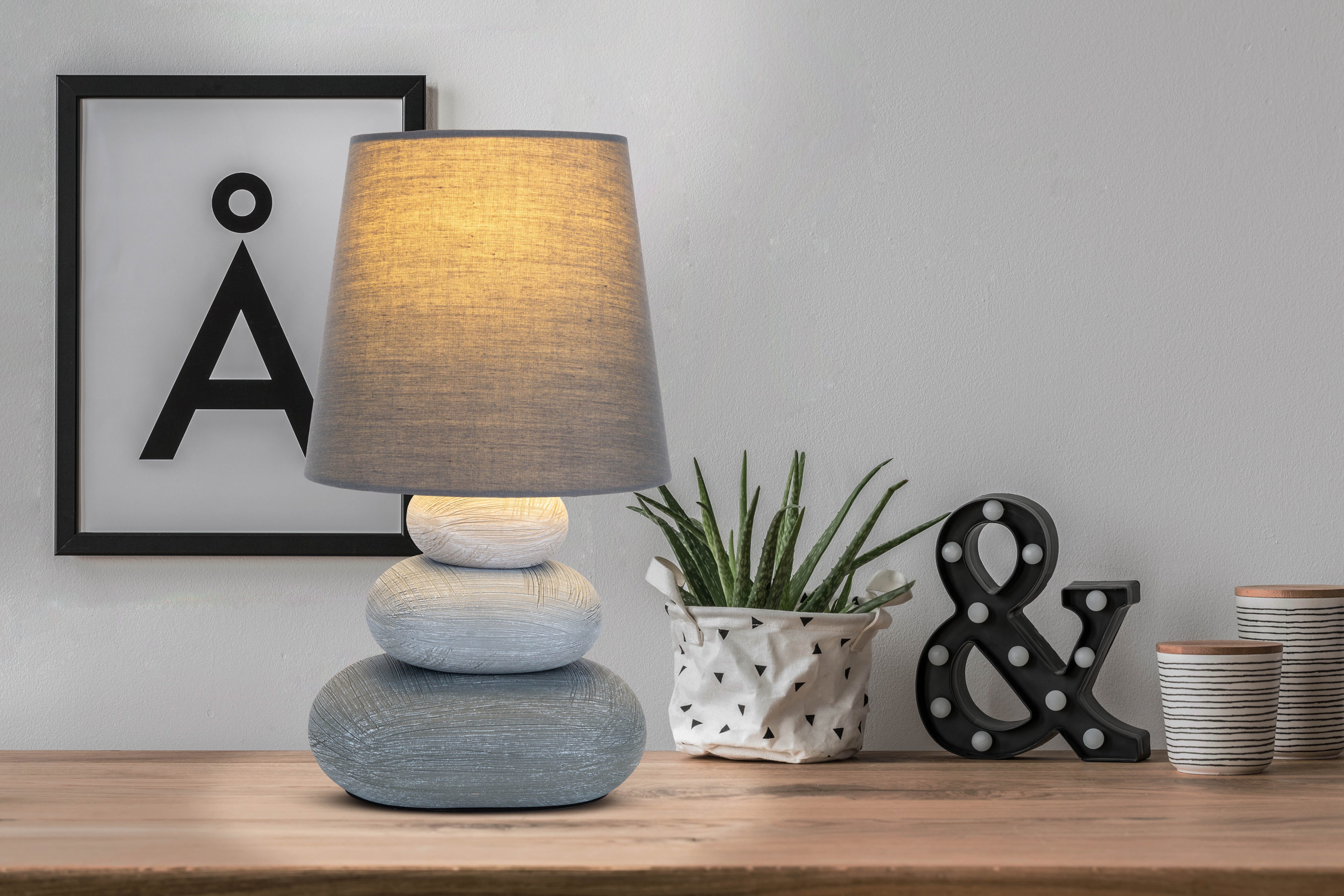 näve Led-tafellamp Stoney Aansluitkabel: ca. 130 cm (1 stuk)