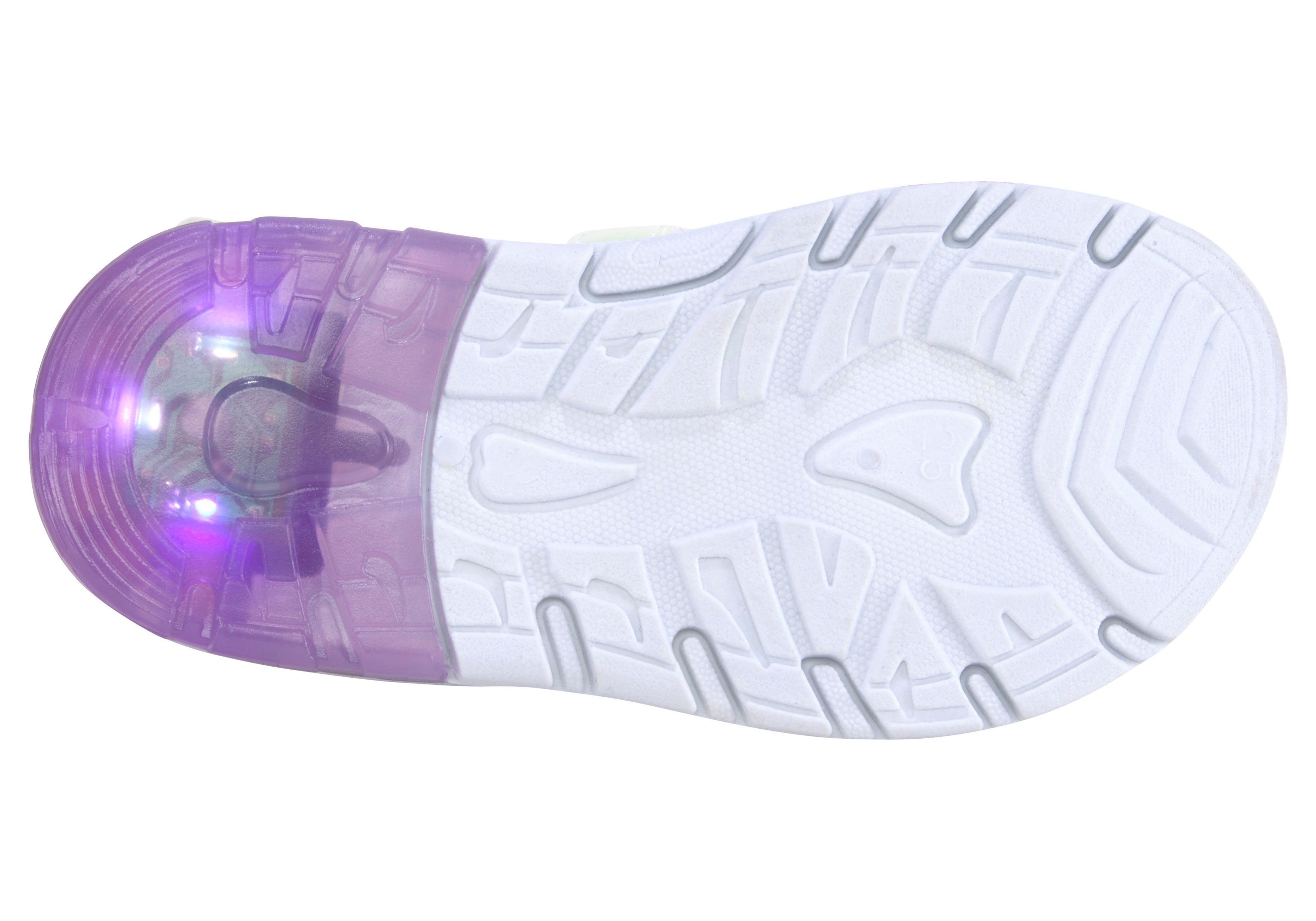 Disney Sandalen Frozen met coole knipperfunctie en klittenbandsluitingen